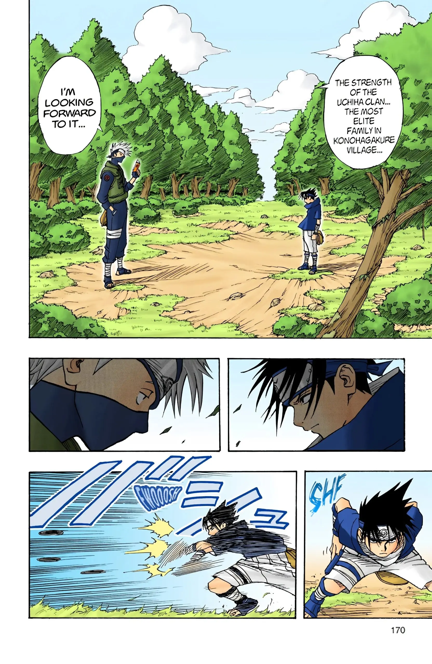 Naruto Colored Manga Online, chapter 7, page 2