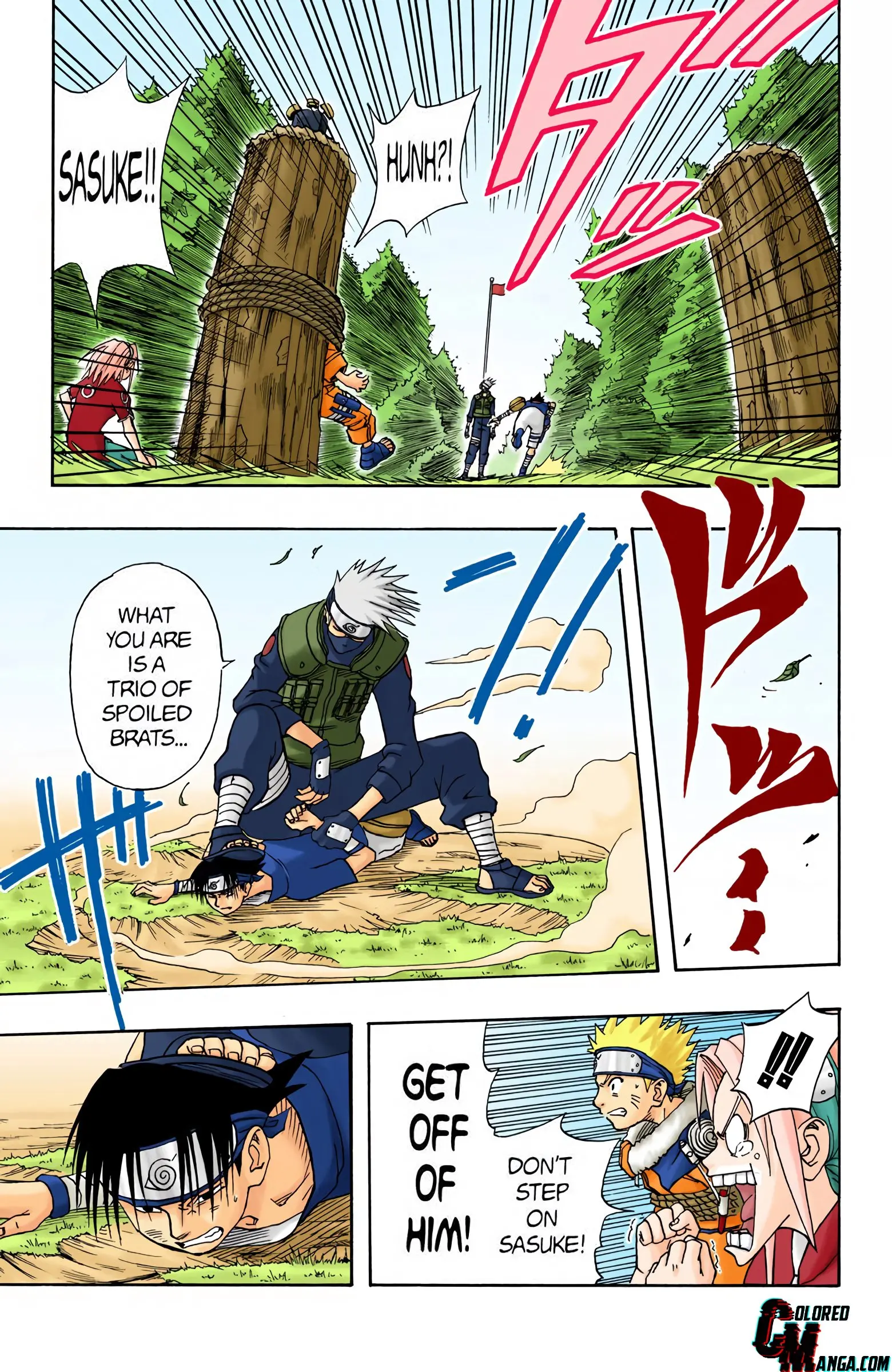 Naruto Colored Manga Online, chapter 8, page 9
