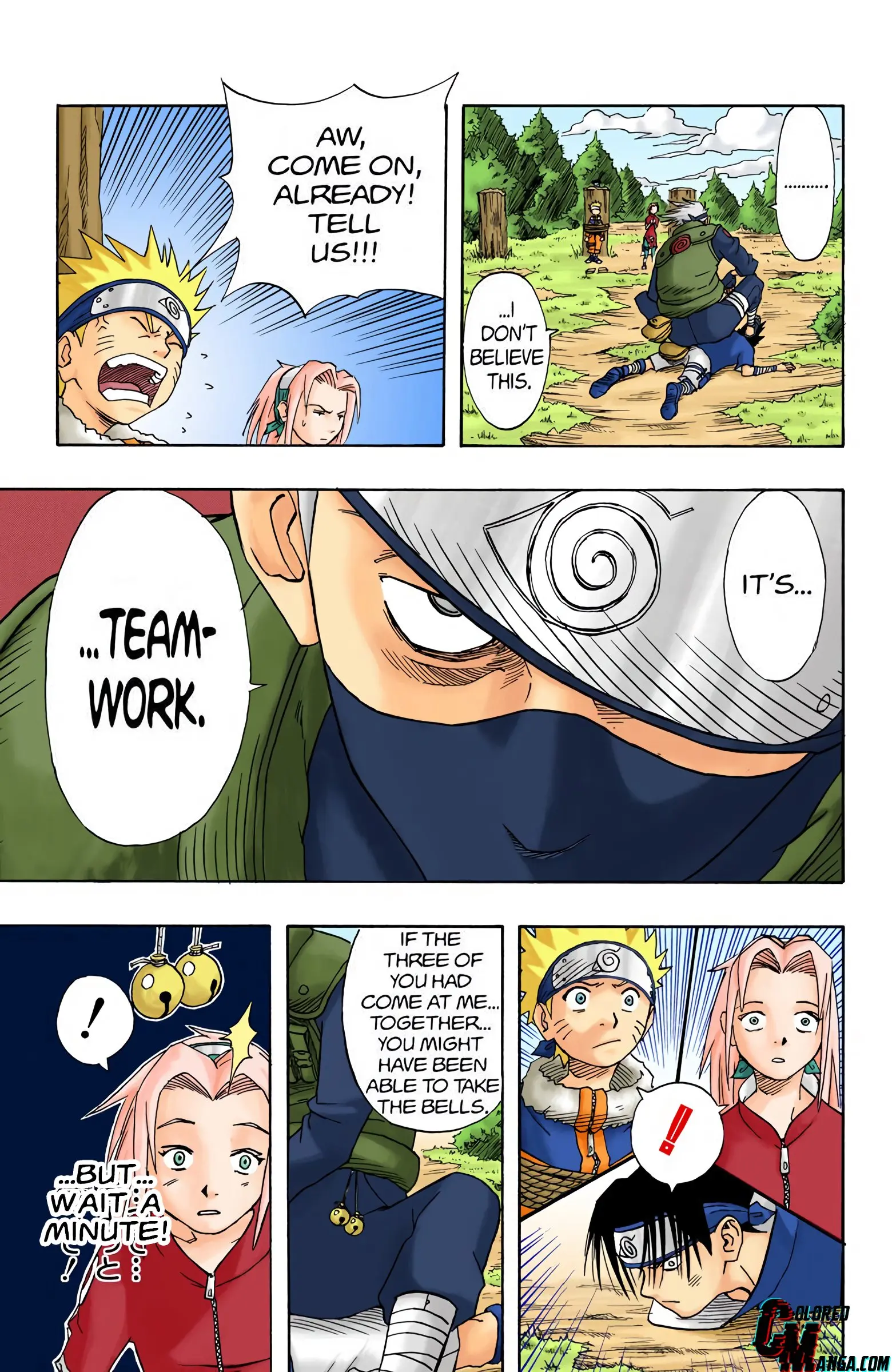 Naruto Colored Manga Online, chapter 8, page 11