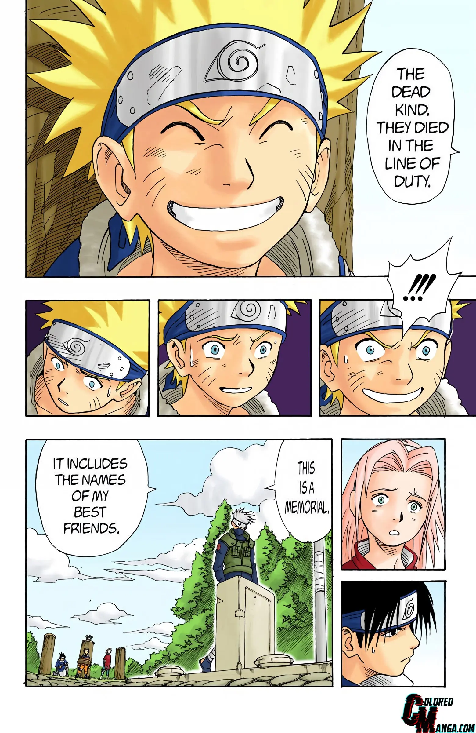 Naruto Colored Manga Online, chapter 8, page 16