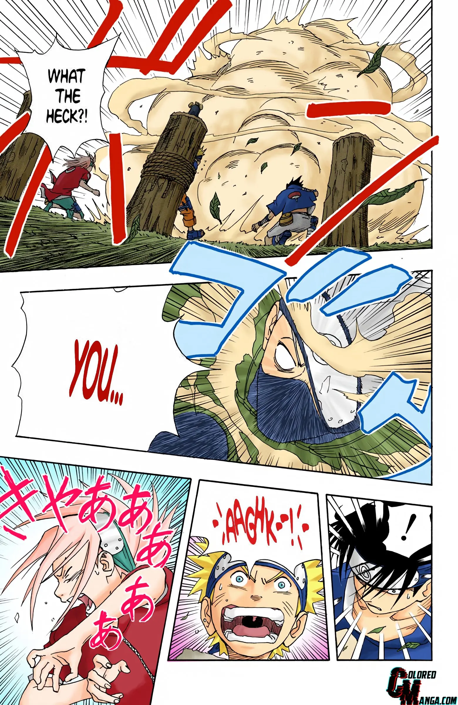 Naruto Colored Manga Online, chapter 8, page 21