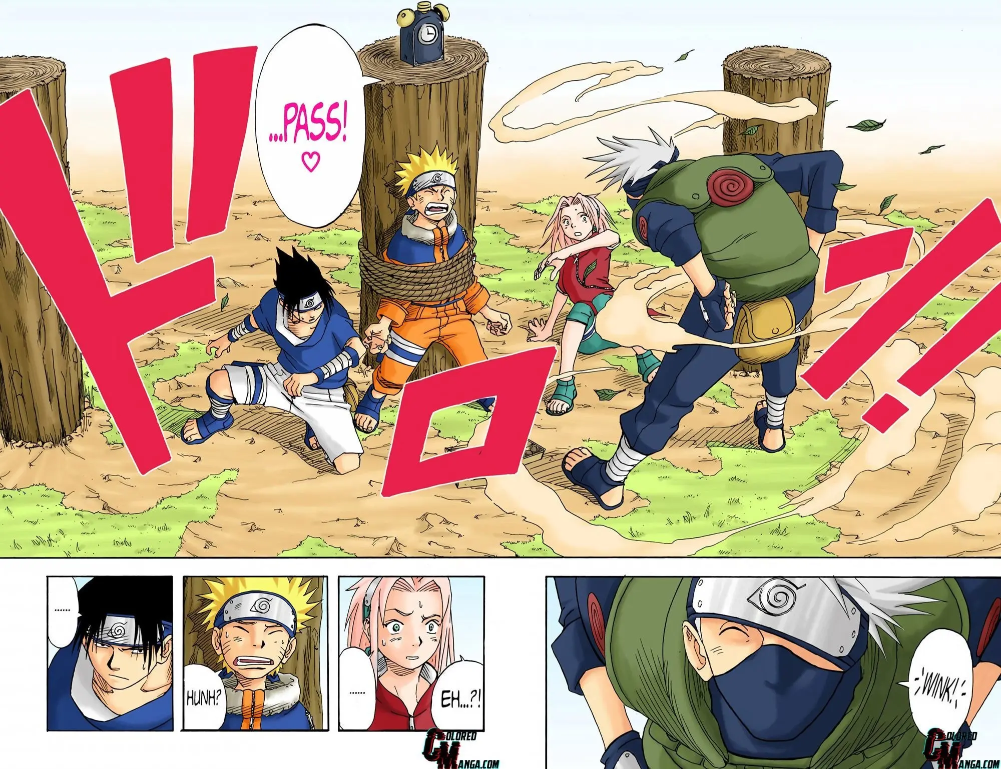 Naruto Colored Manga Online, chapter 8, page 22