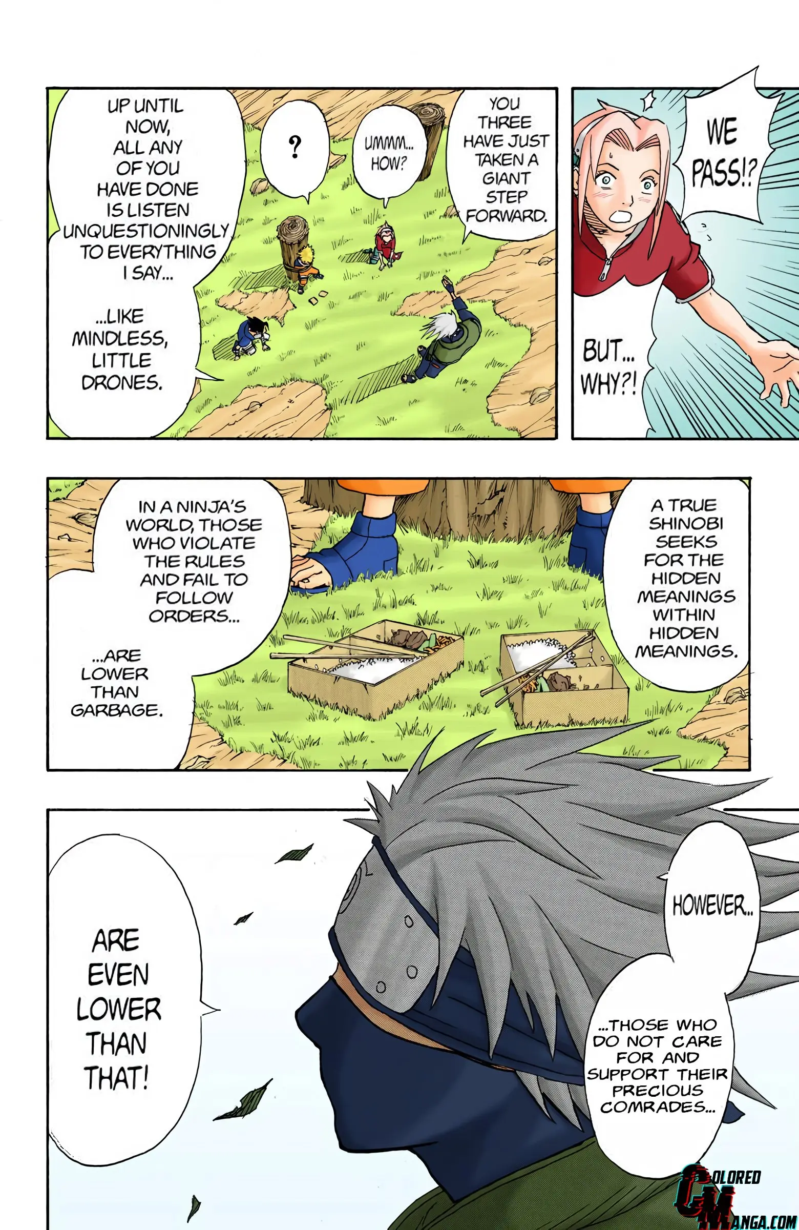 Naruto Colored Manga Online, chapter 8, page 23