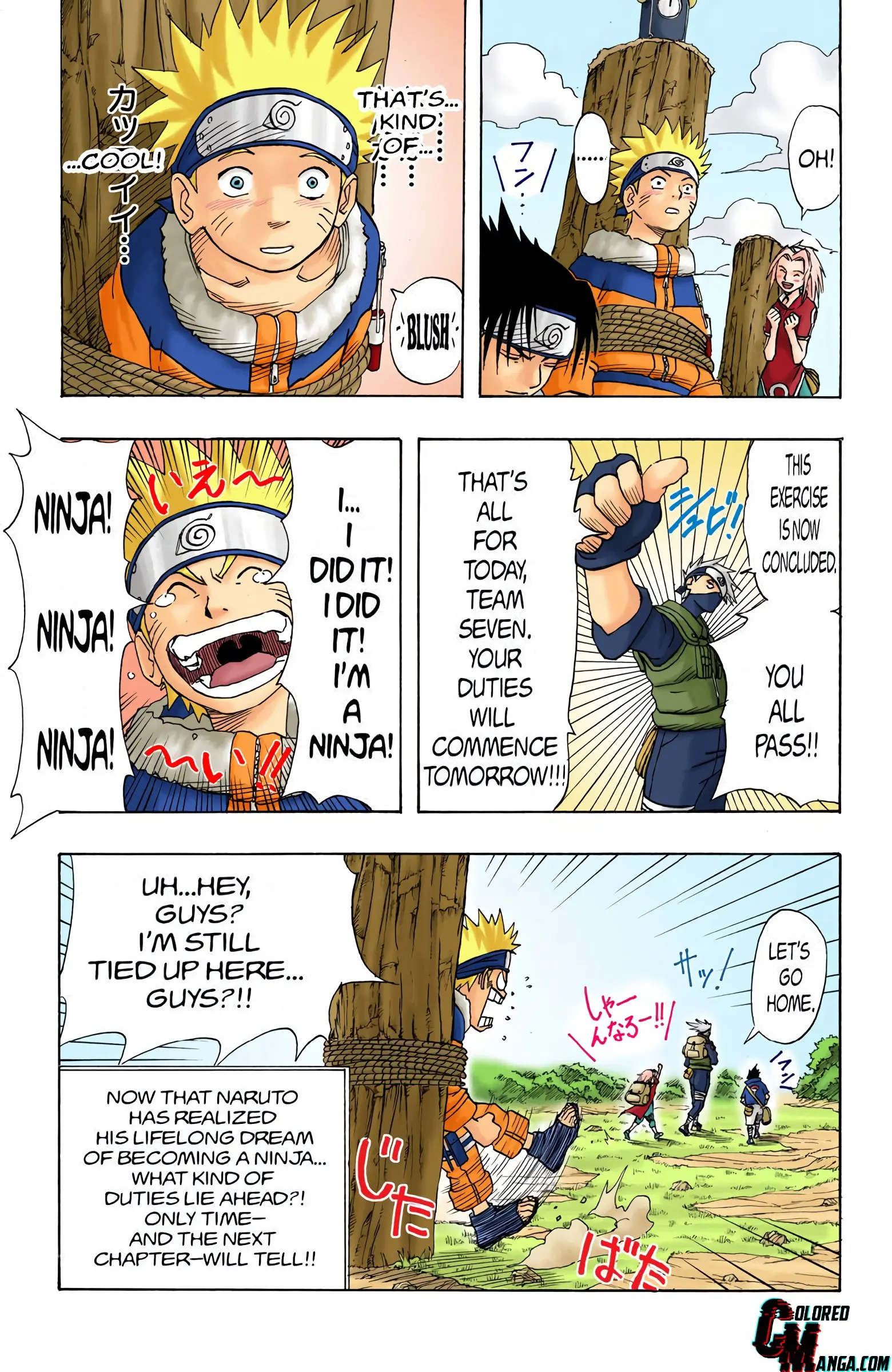 Naruto Colored Manga Online, chapter 8, page 24
