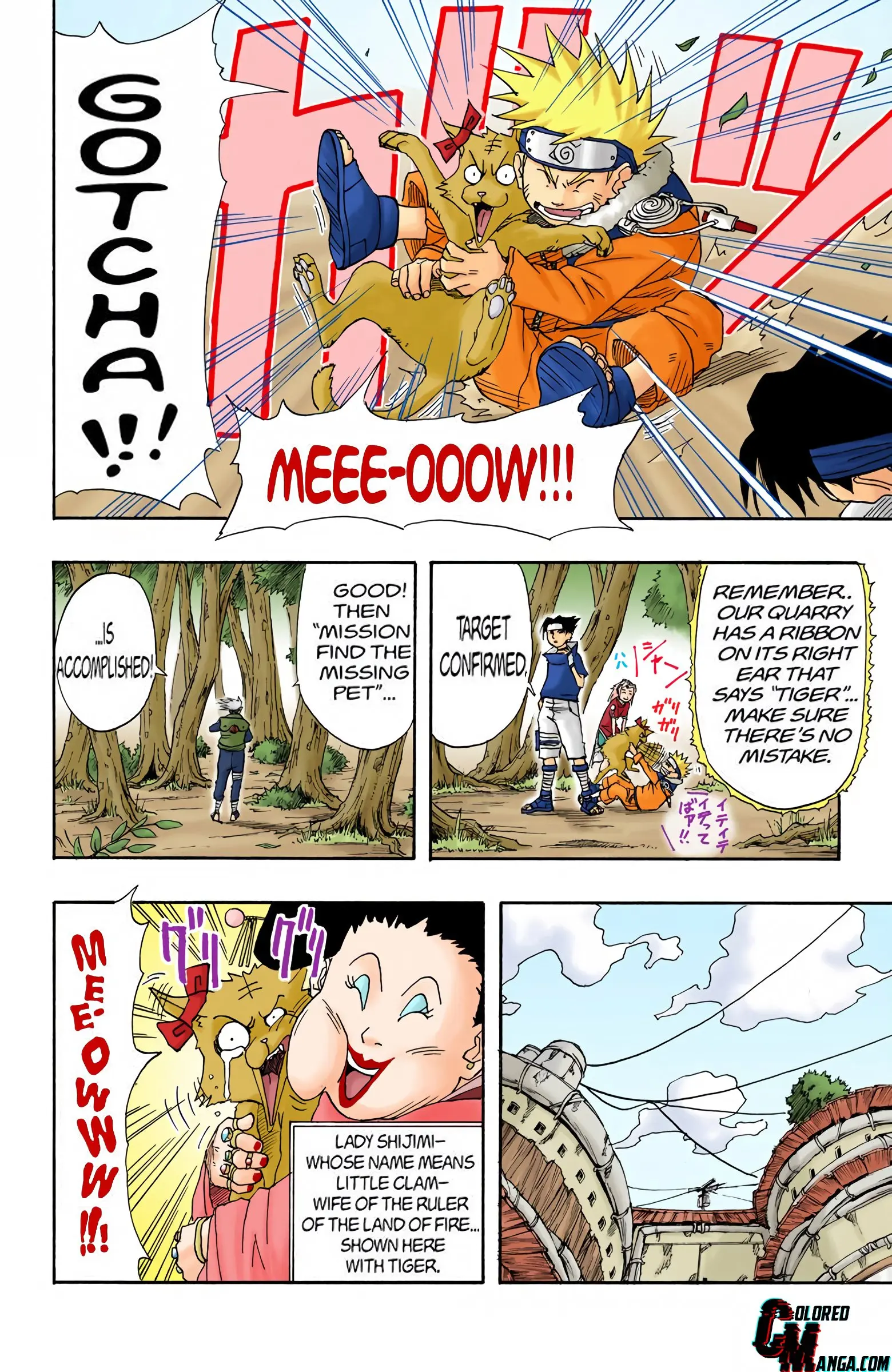 Naruto Colored Manga Online, chapter 9, page 4