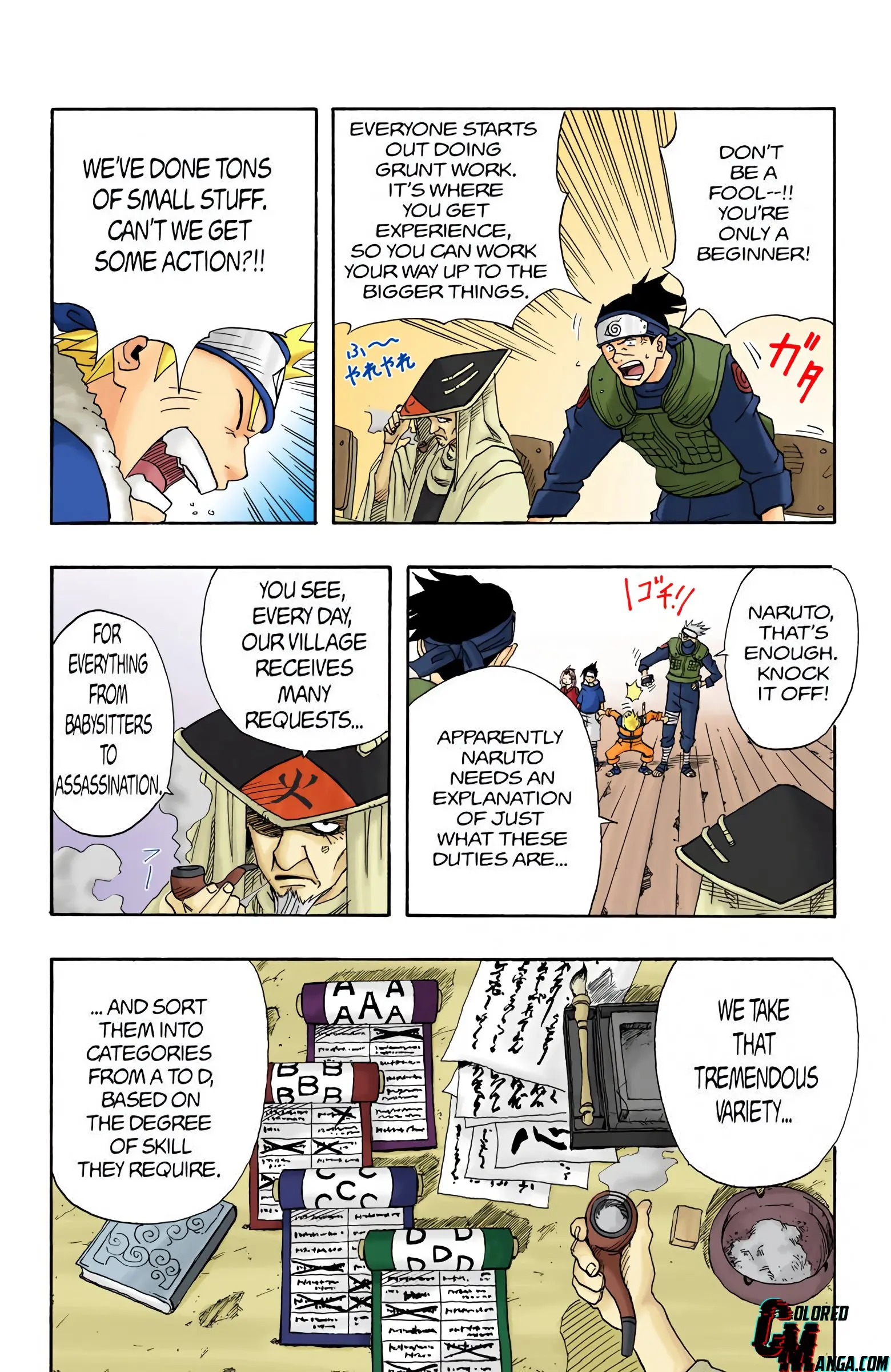 Naruto Colored Manga Online, chapter 9, page 6