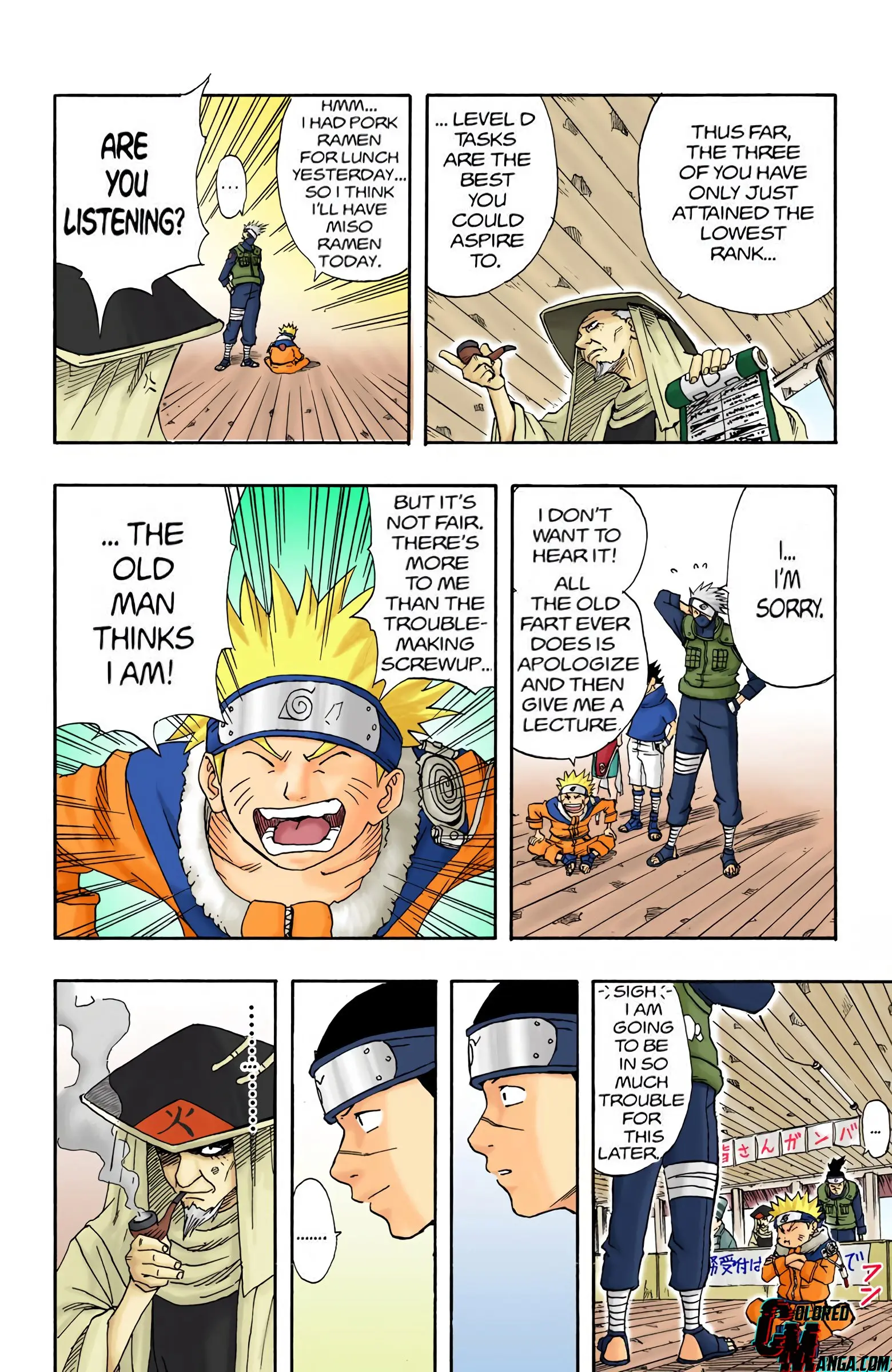 Naruto Colored Manga Online, chapter 9, page 8