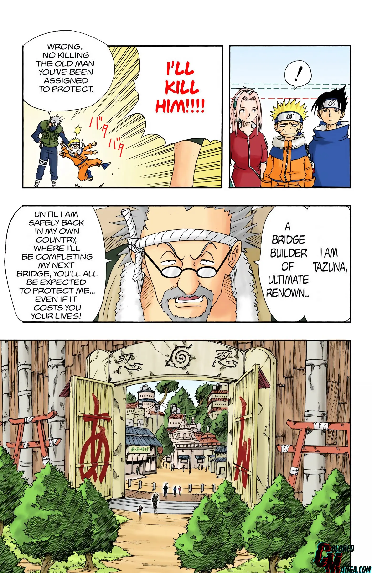 Naruto Colored Manga Online, chapter 9, page 11