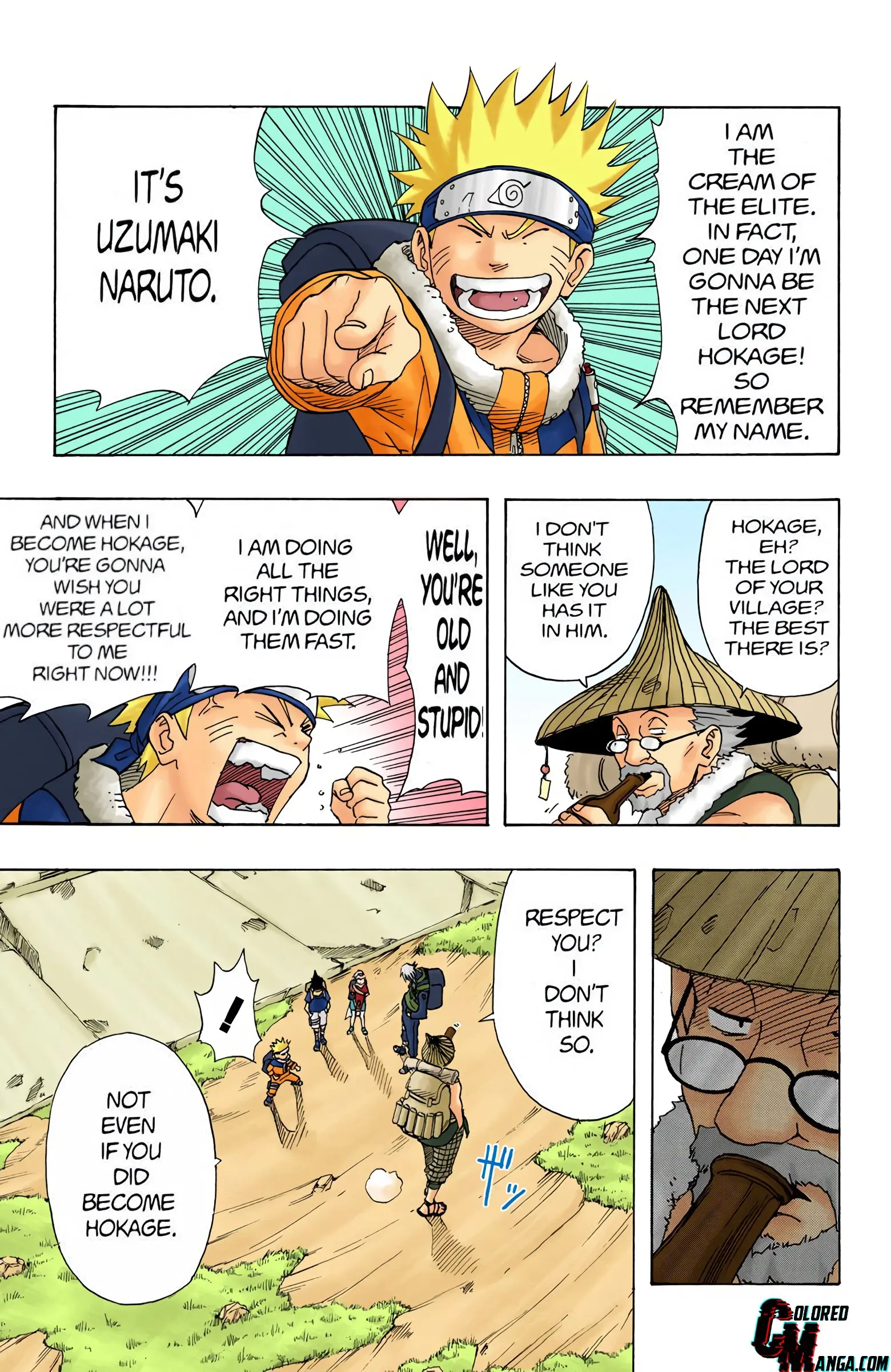 Naruto Colored Manga Online, chapter 9, page 13
