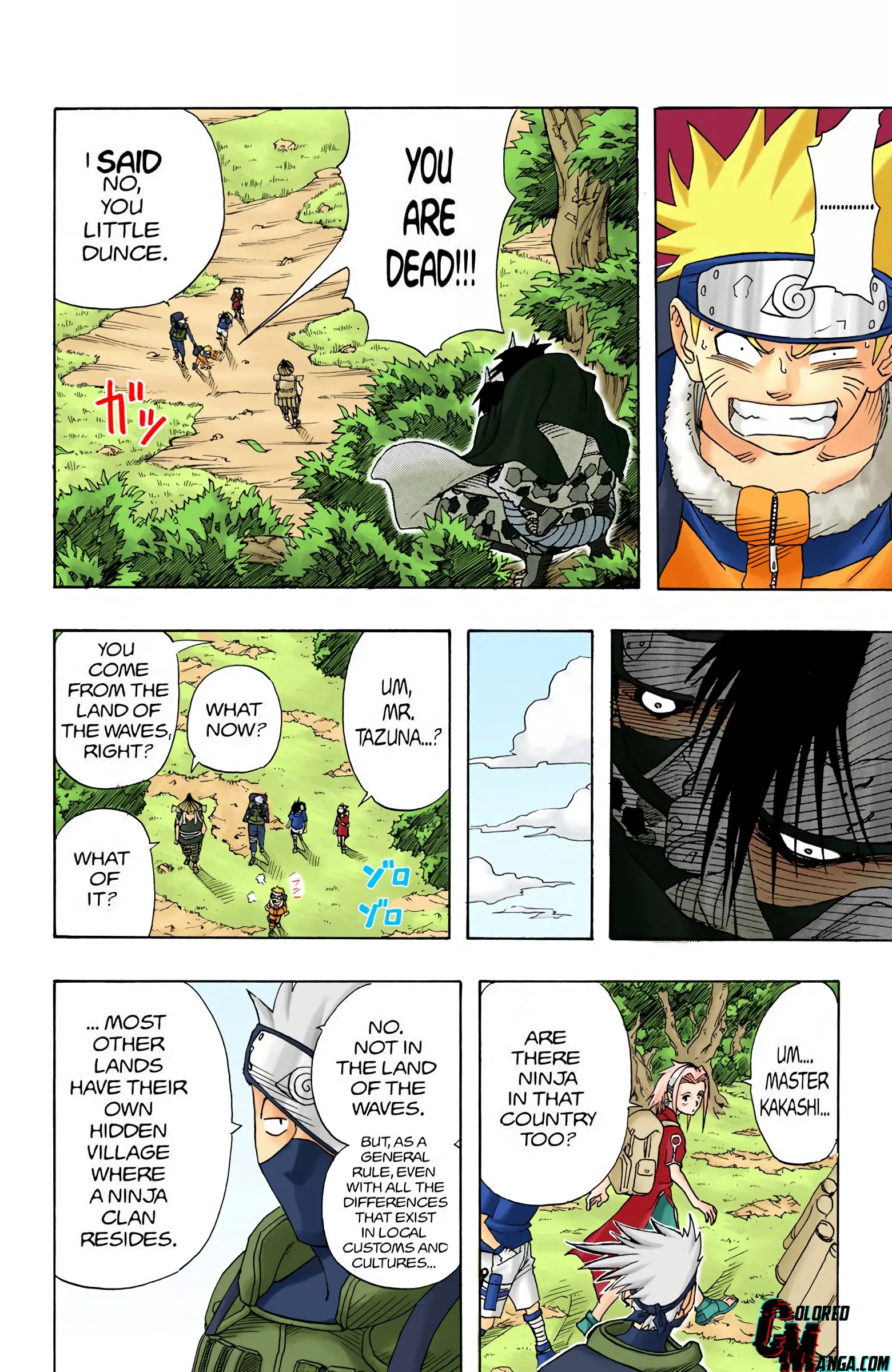 Naruto Colored Manga Online, chapter 9, page 14