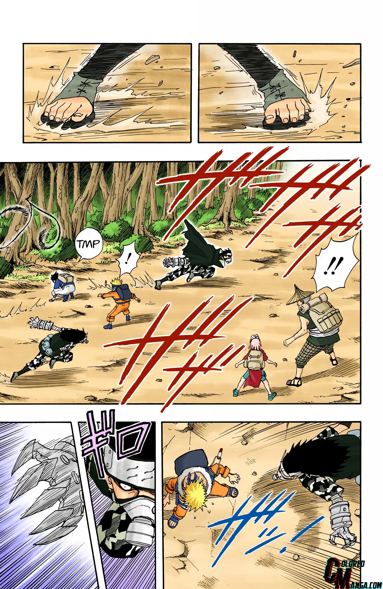Naruto Colored Manga Online, chapter 10, page 7