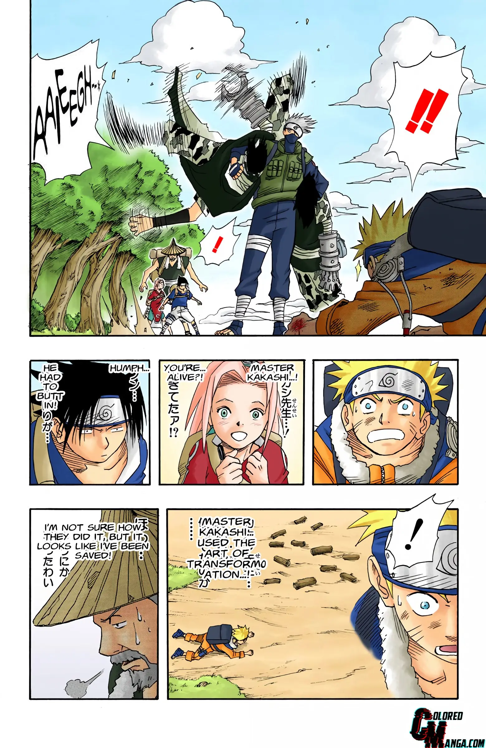 Naruto Colored Manga Online, chapter 10, page 10