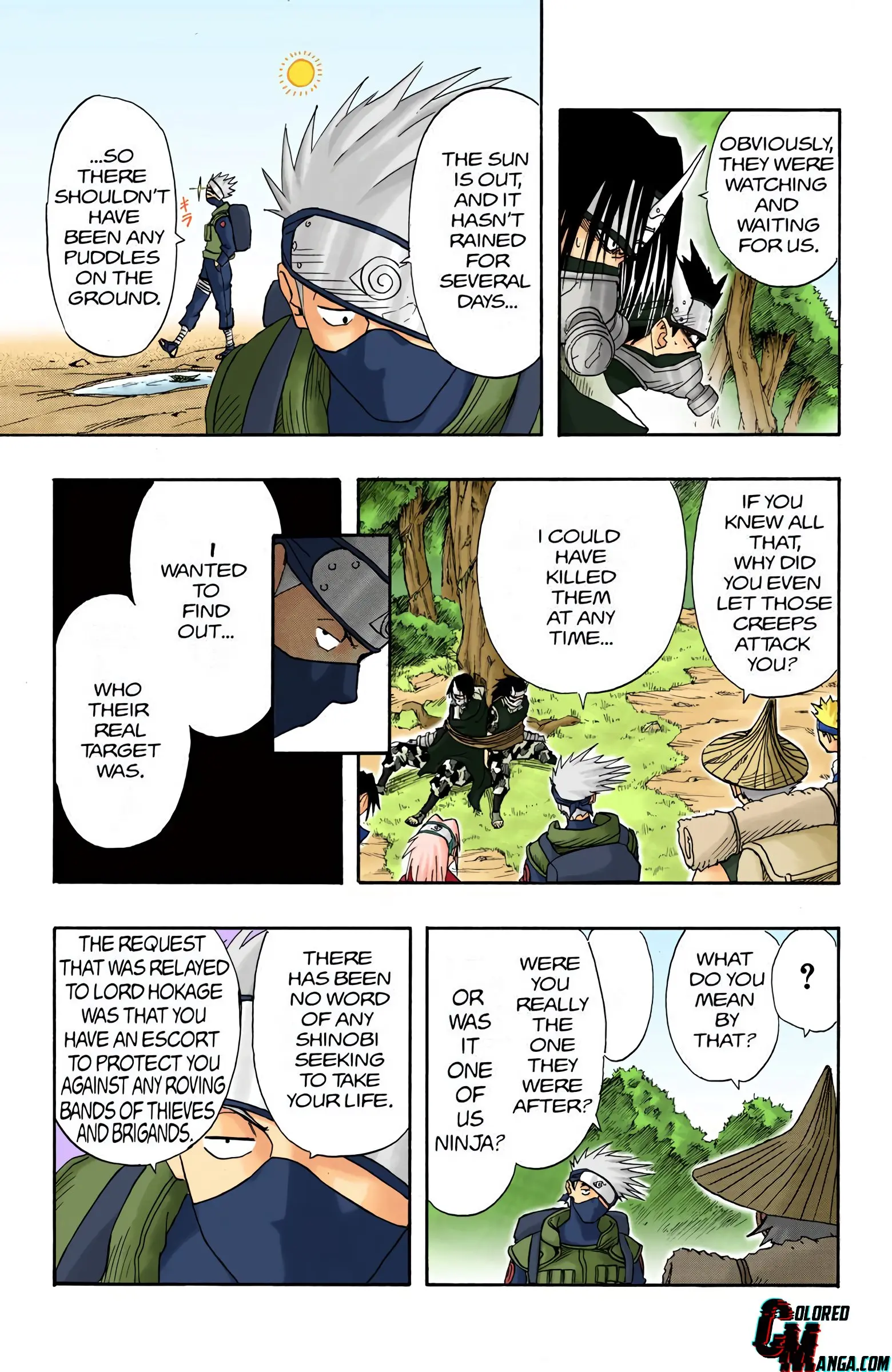 Naruto Colored Manga Online, chapter 10, page 13