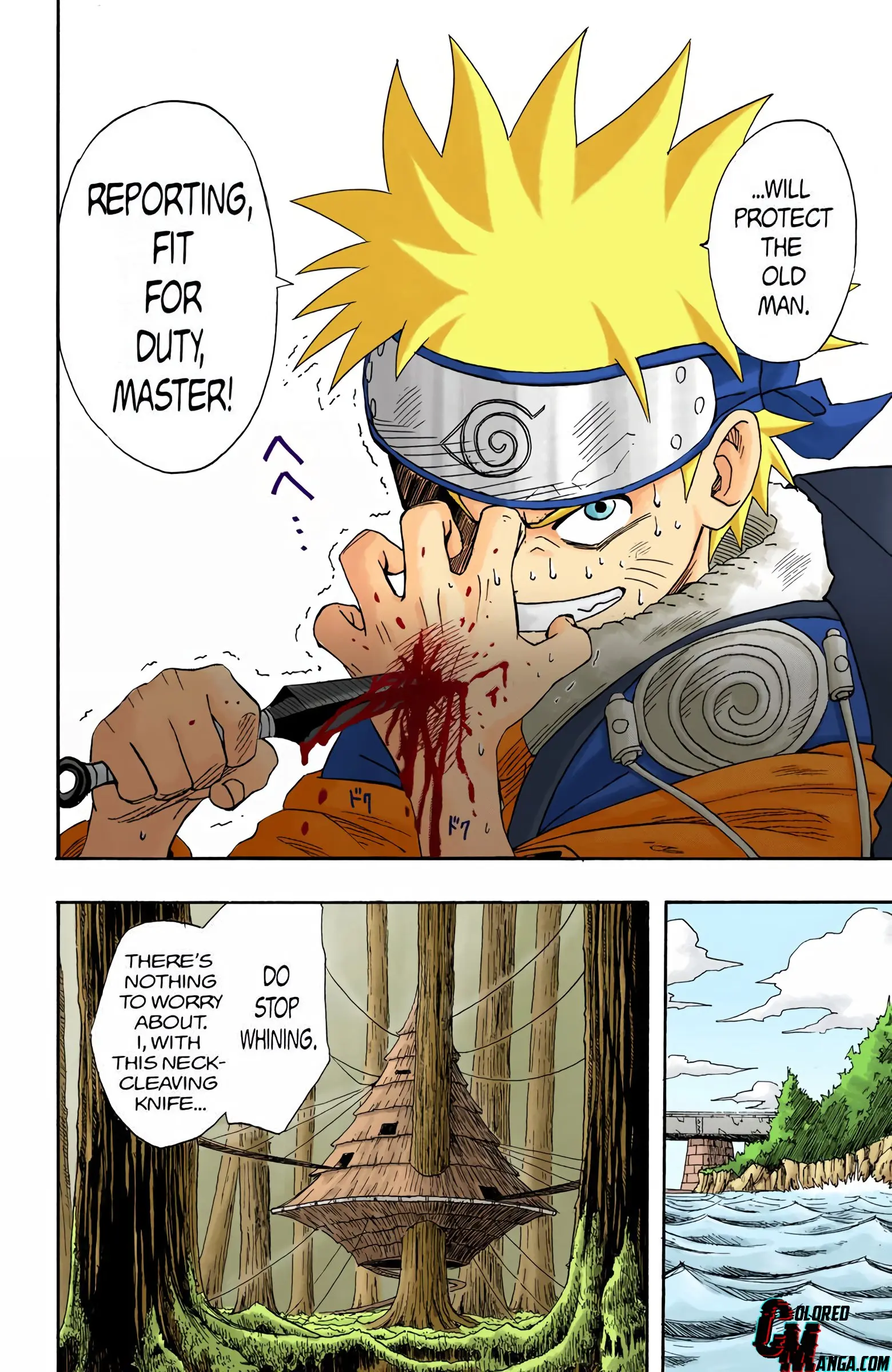 Naruto Colored Manga Online, chapter 10, page 18