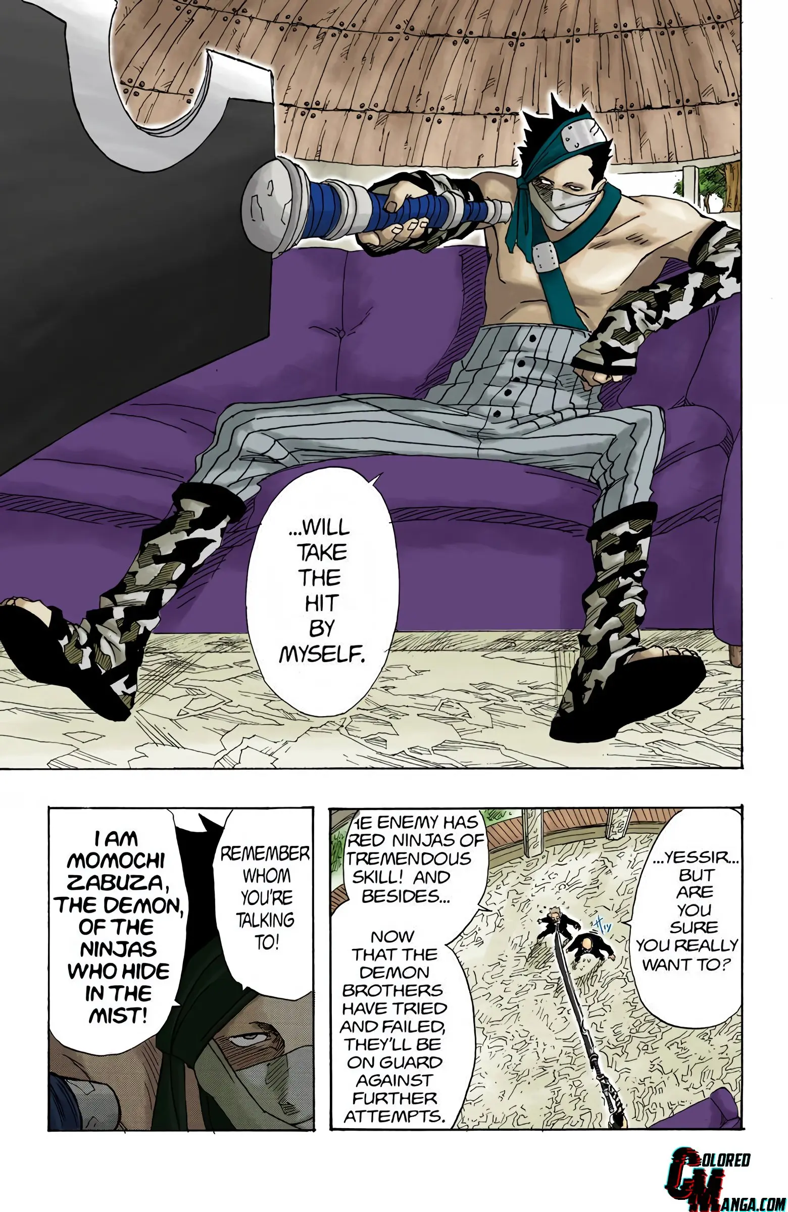 Naruto Colored Manga Online, chapter 10, page 19
