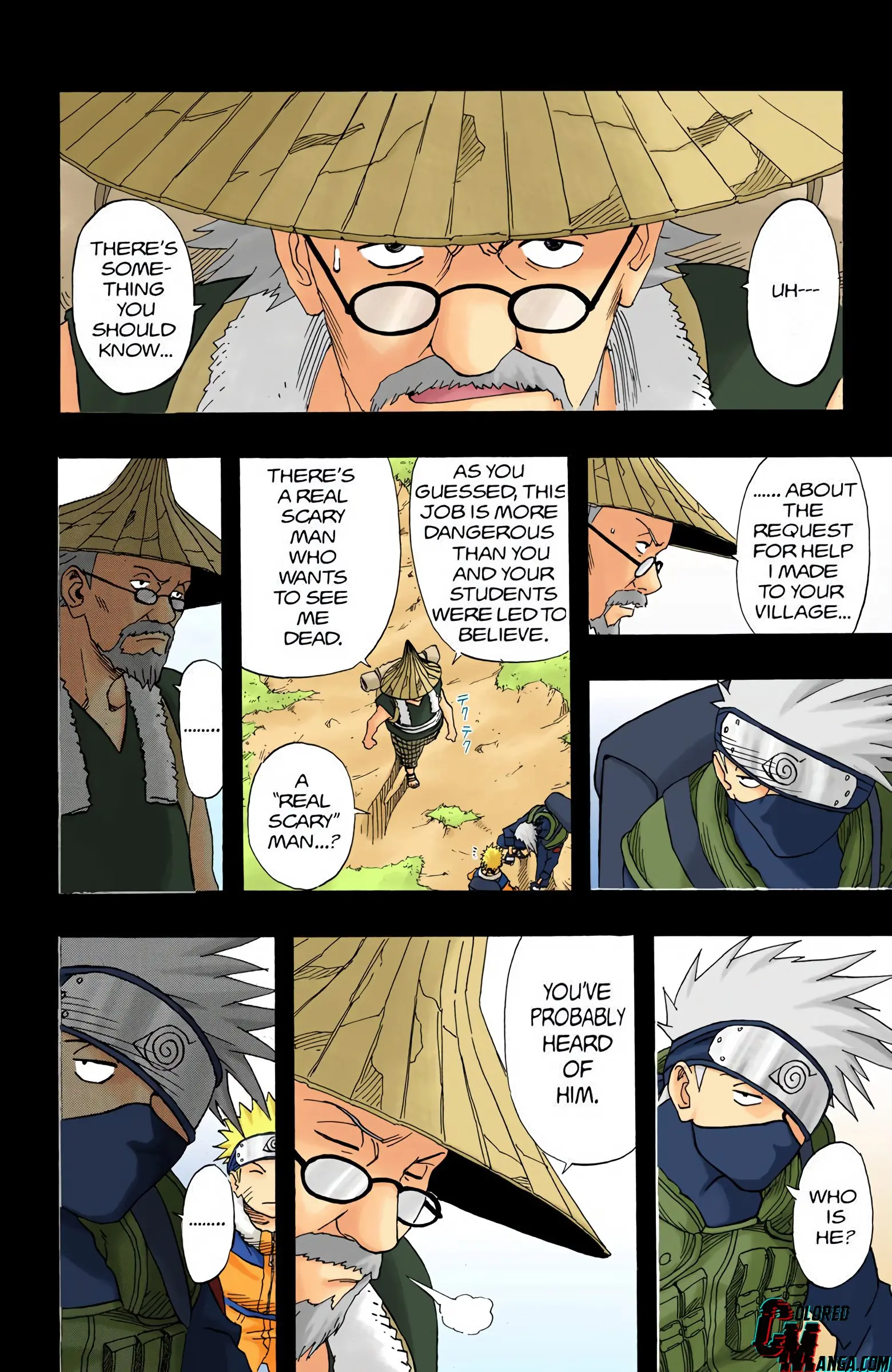 Naruto Colored Manga Online, chapter 11, page 6
