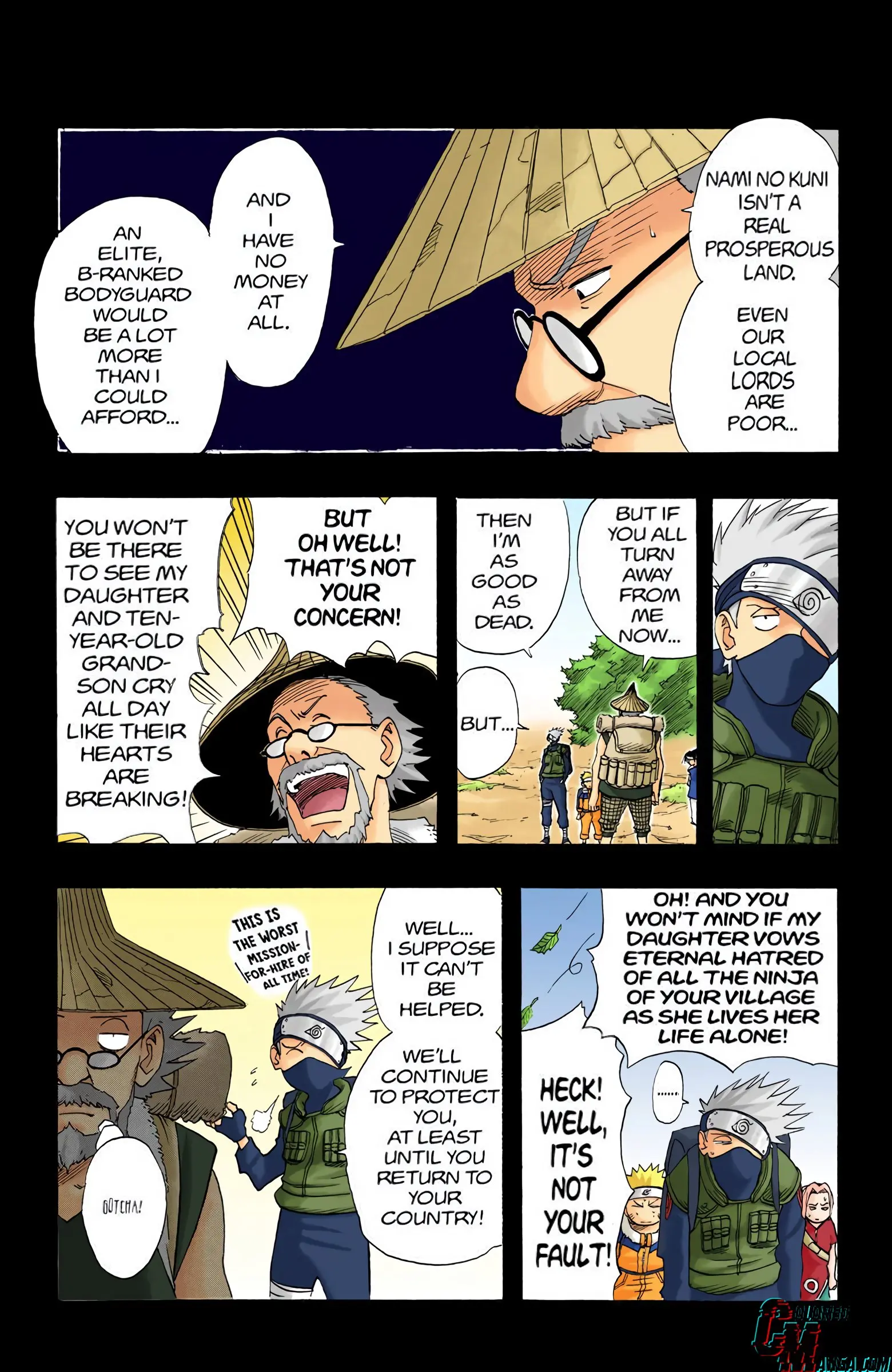 Naruto Colored Manga Online, chapter 11, page 9