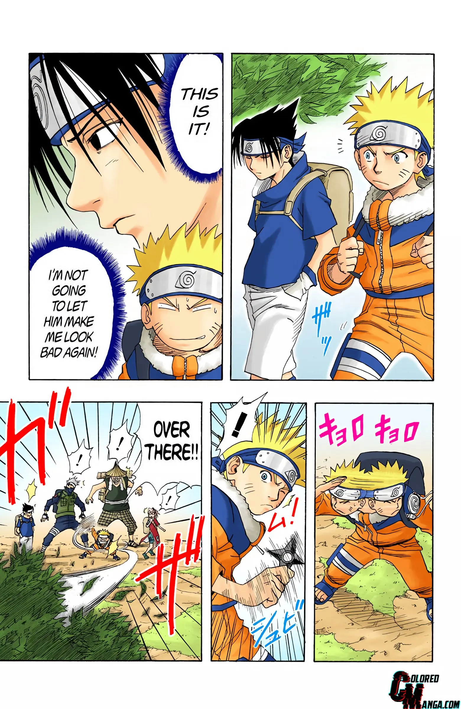 Naruto Colored Manga Online, chapter 11, page 13