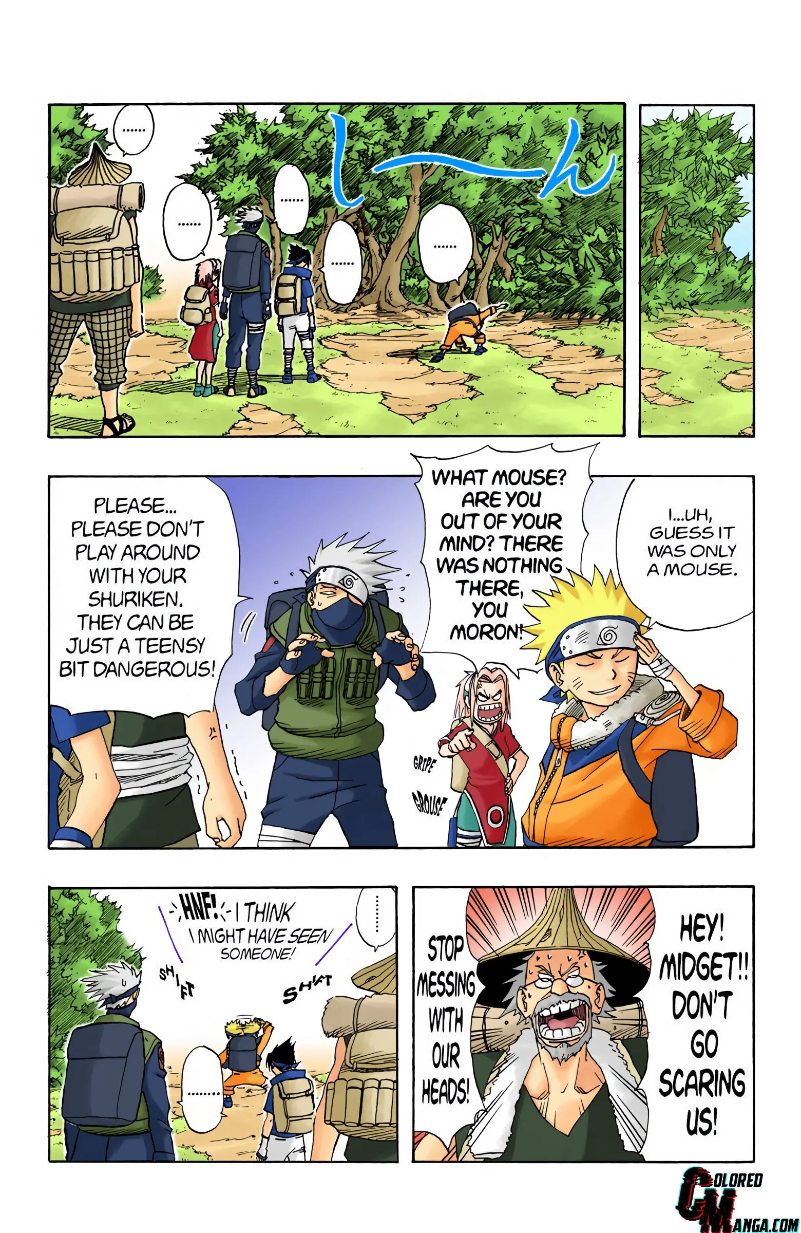 Naruto Colored Manga Online, chapter 11, page 14