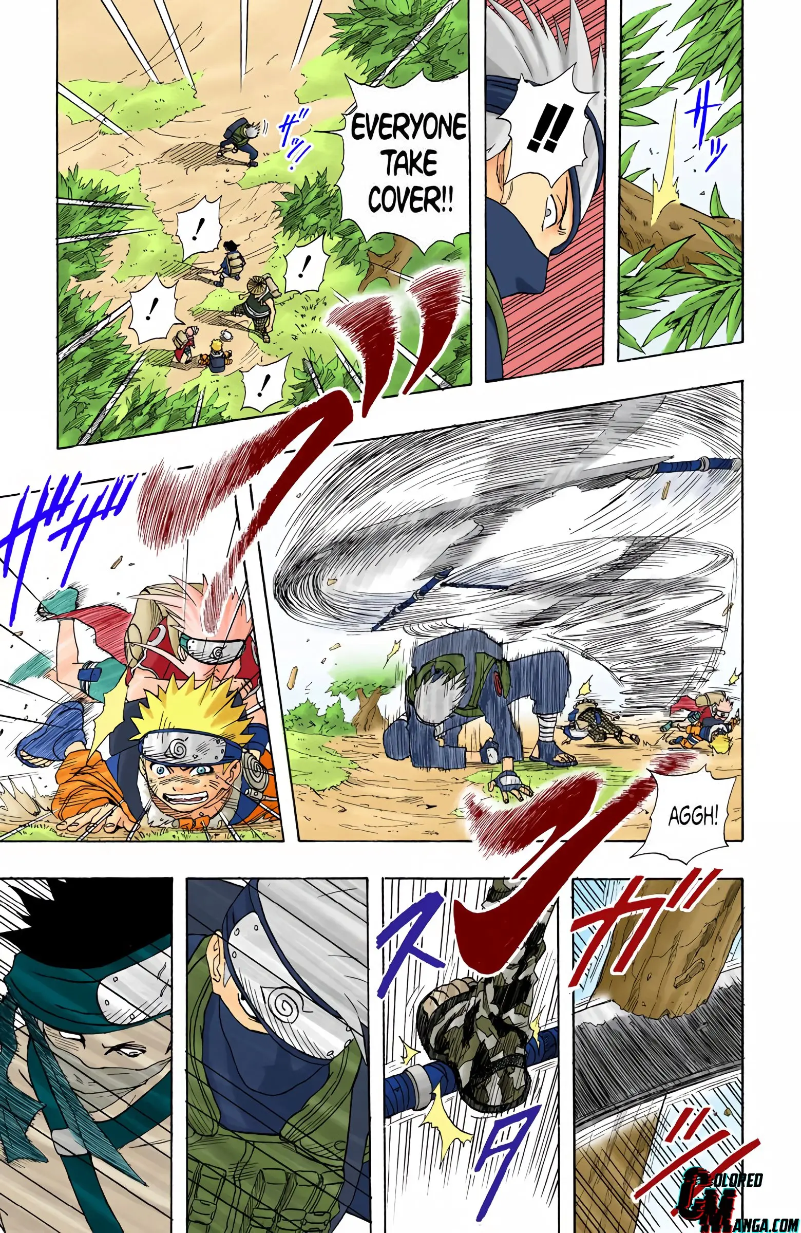 Naruto Colored Manga Online, chapter 11, page 17