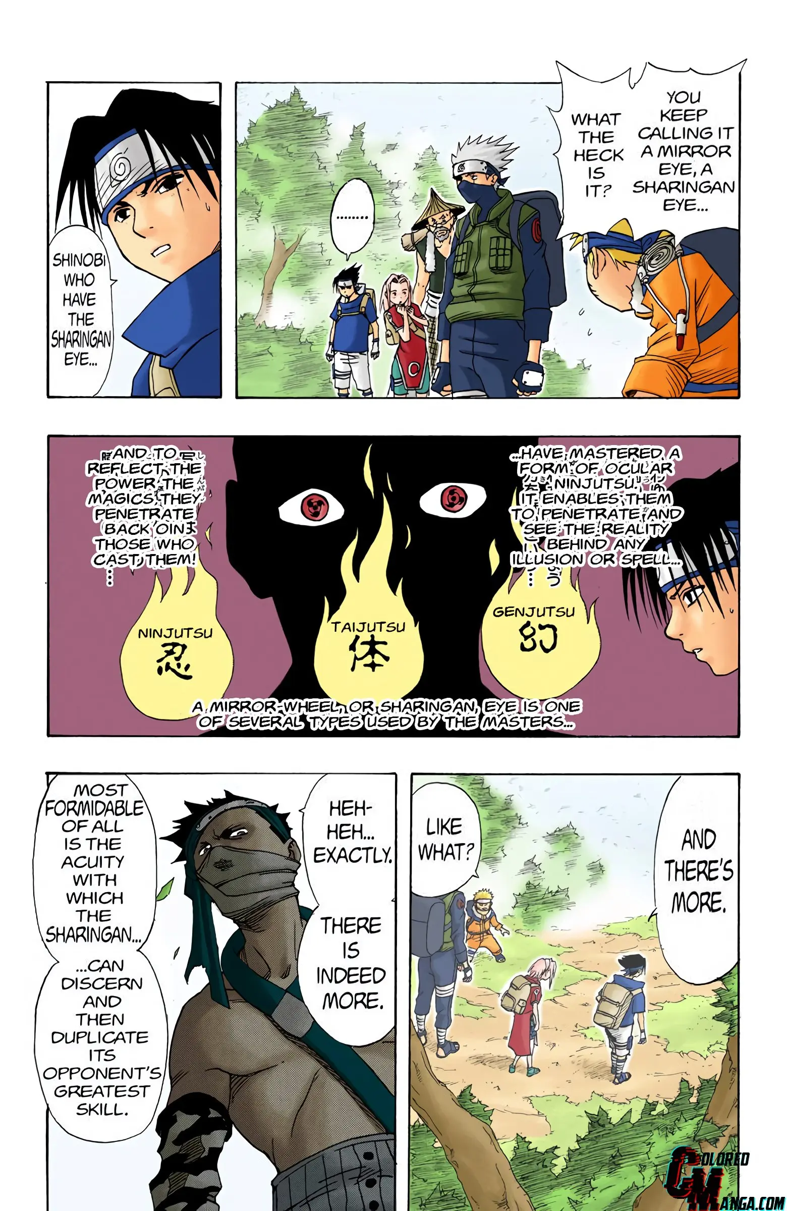 Naruto Colored Manga Online, chapter 12, page 5