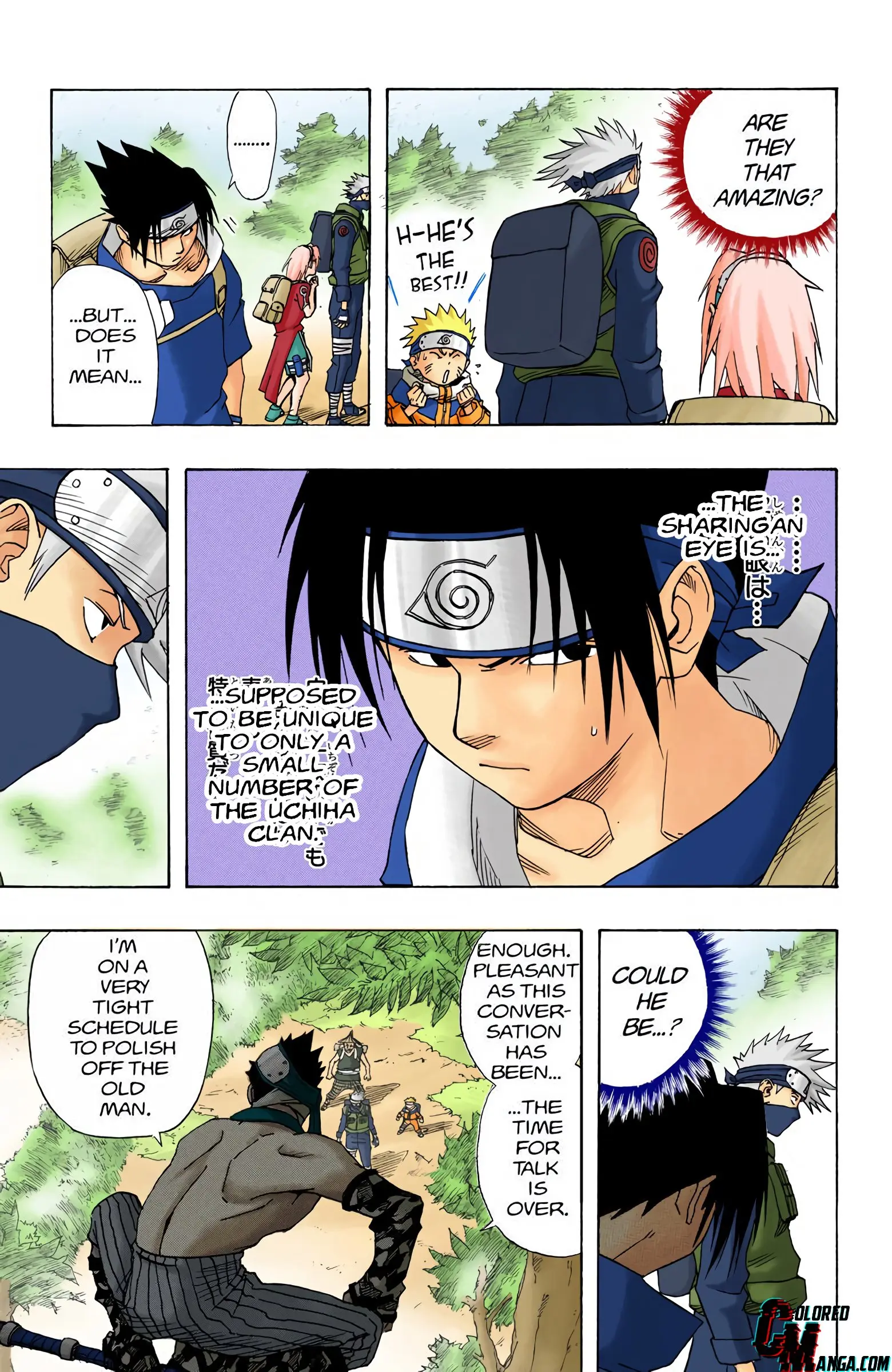 Naruto Colored Manga Online, chapter 12, page 7