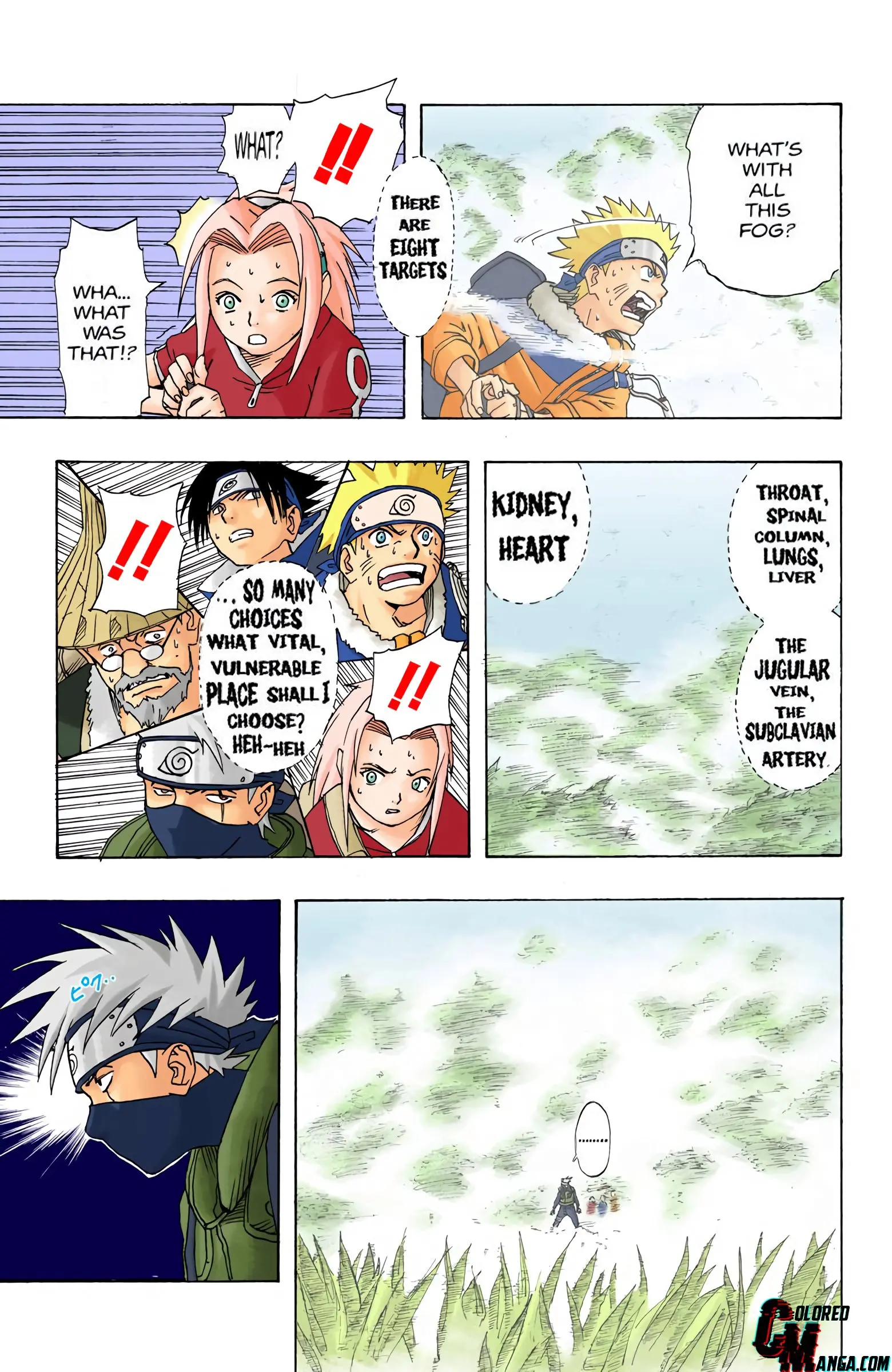 Naruto Colored Manga Online, chapter 12, page 11