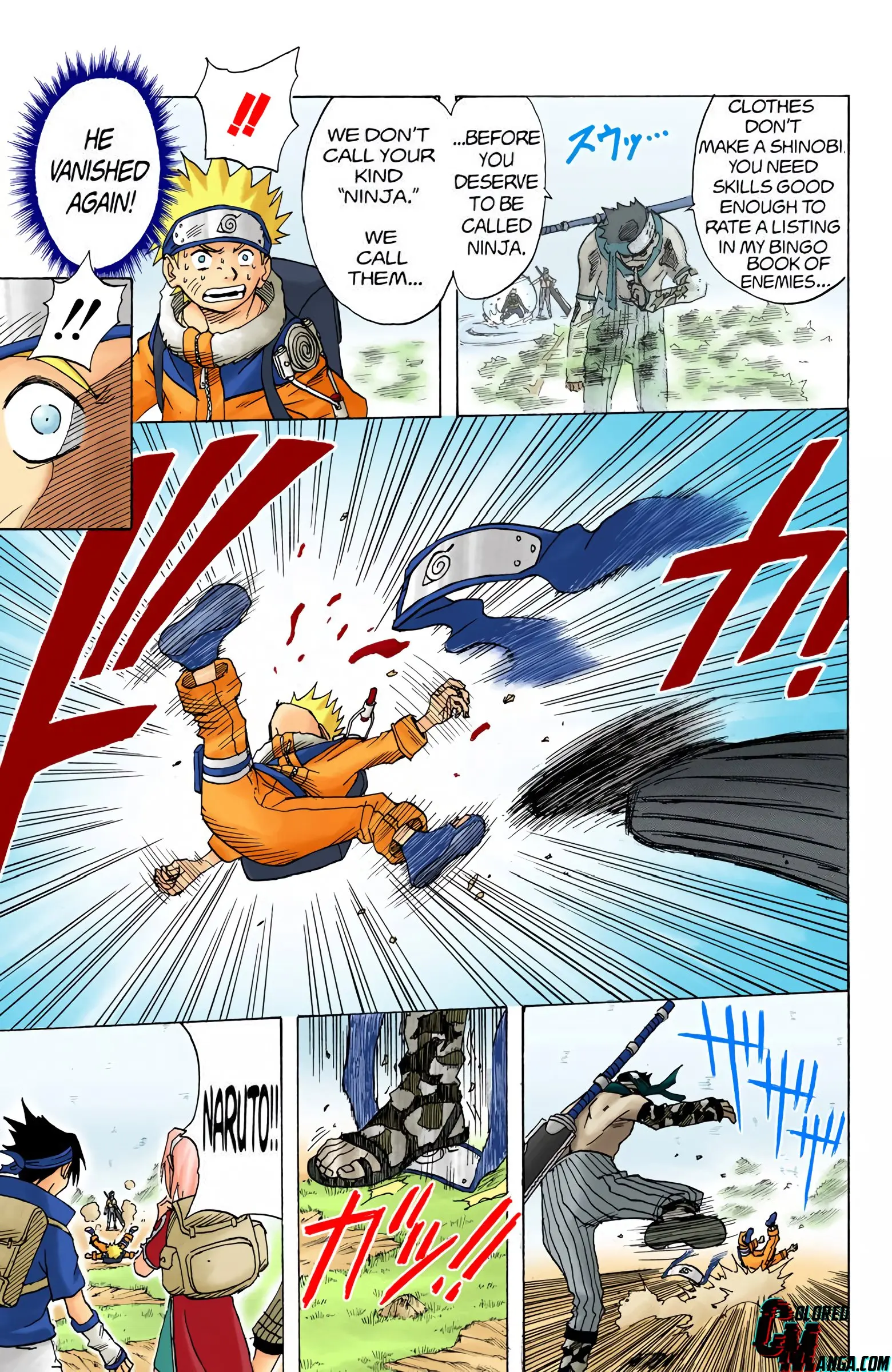 Naruto Colored Manga Online, chapter 13, page 7