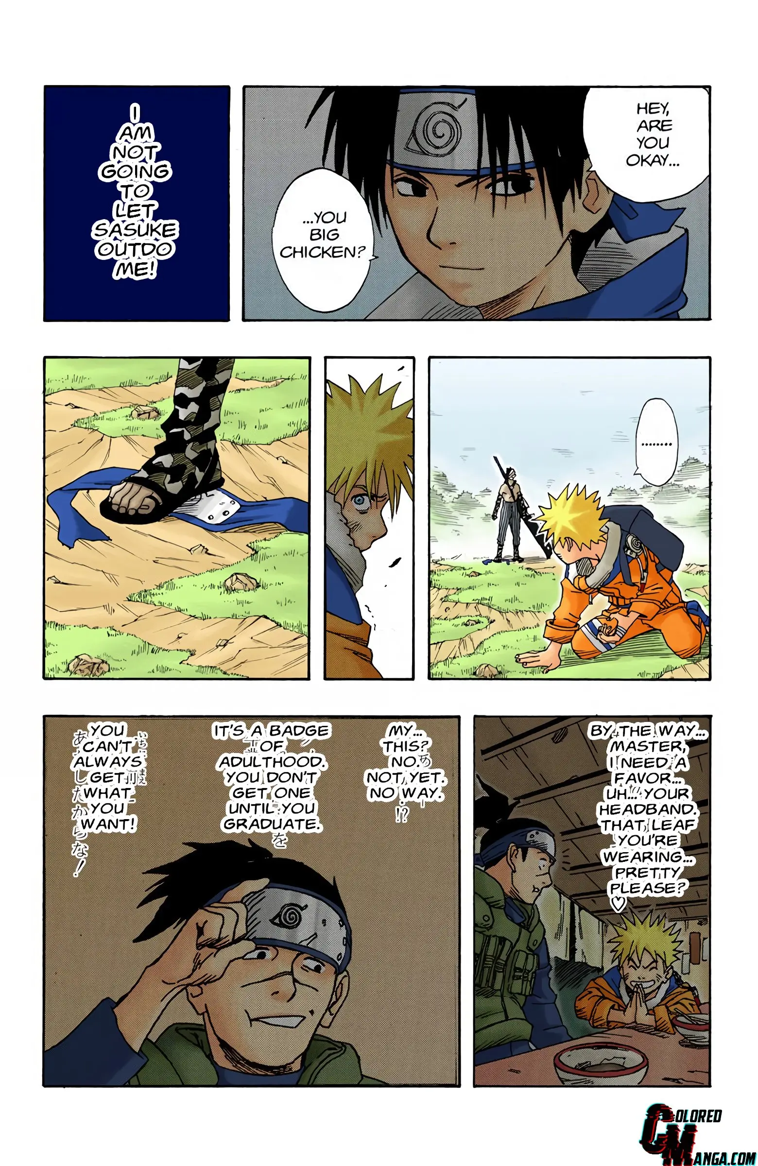 Naruto Colored Manga Online, chapter 13, page 10