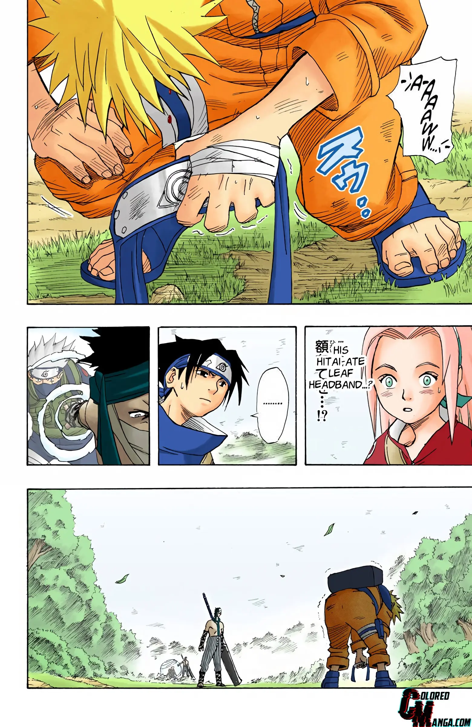 Naruto Colored Manga Online, chapter 13, page 14