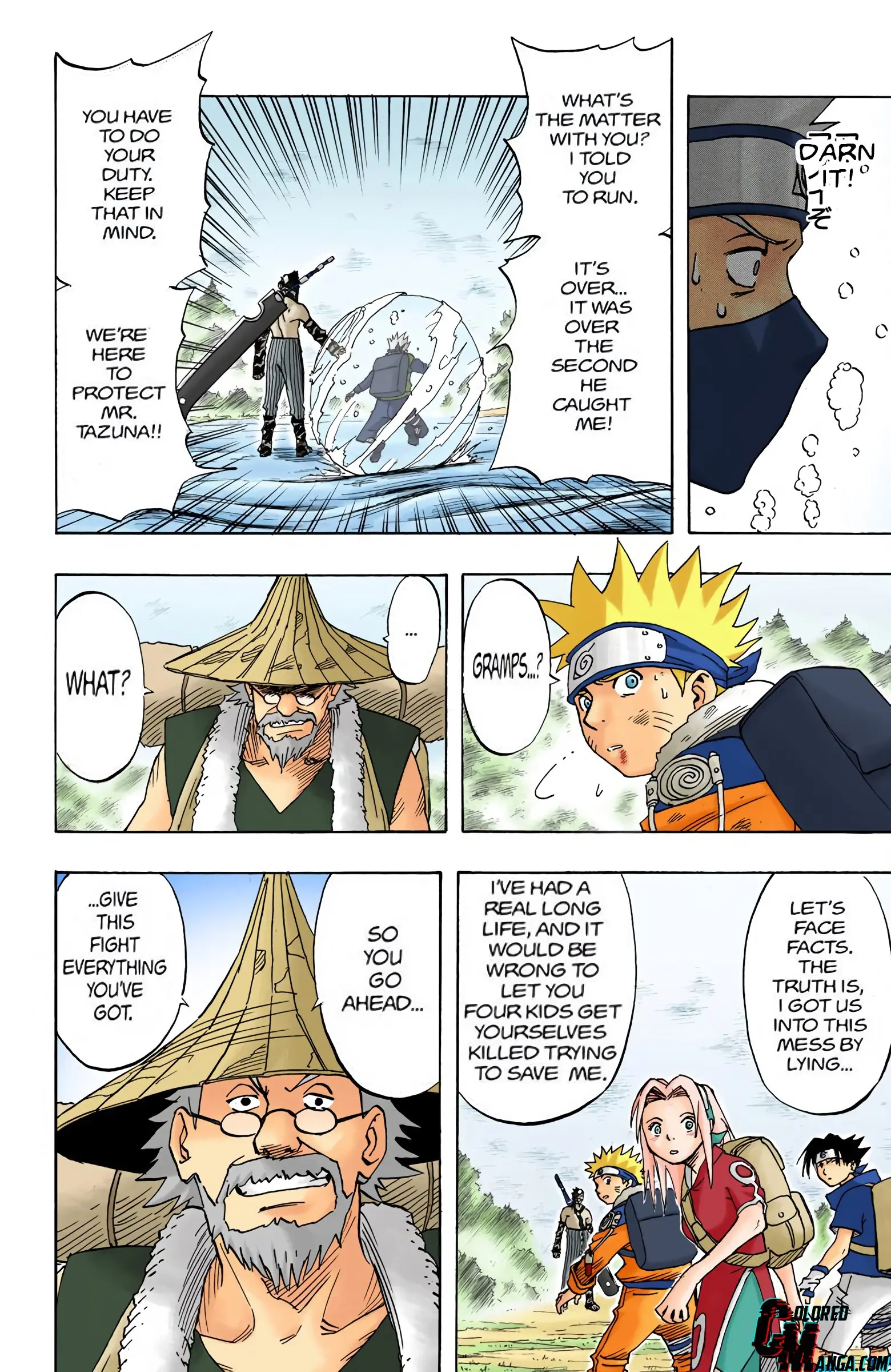 Naruto Colored Manga Online, chapter 14, page 2