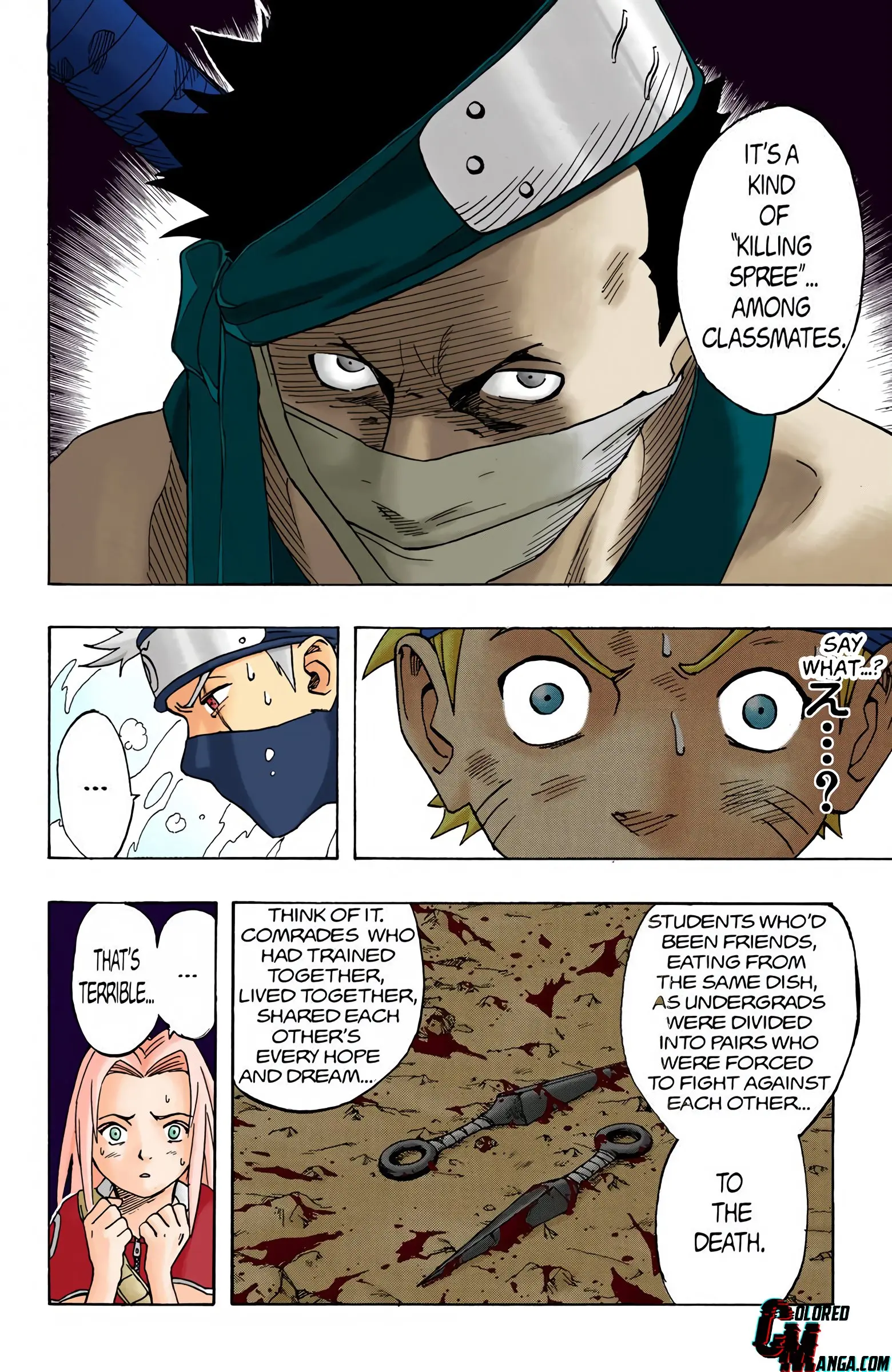Naruto Colored Manga Online, chapter 14, page 6