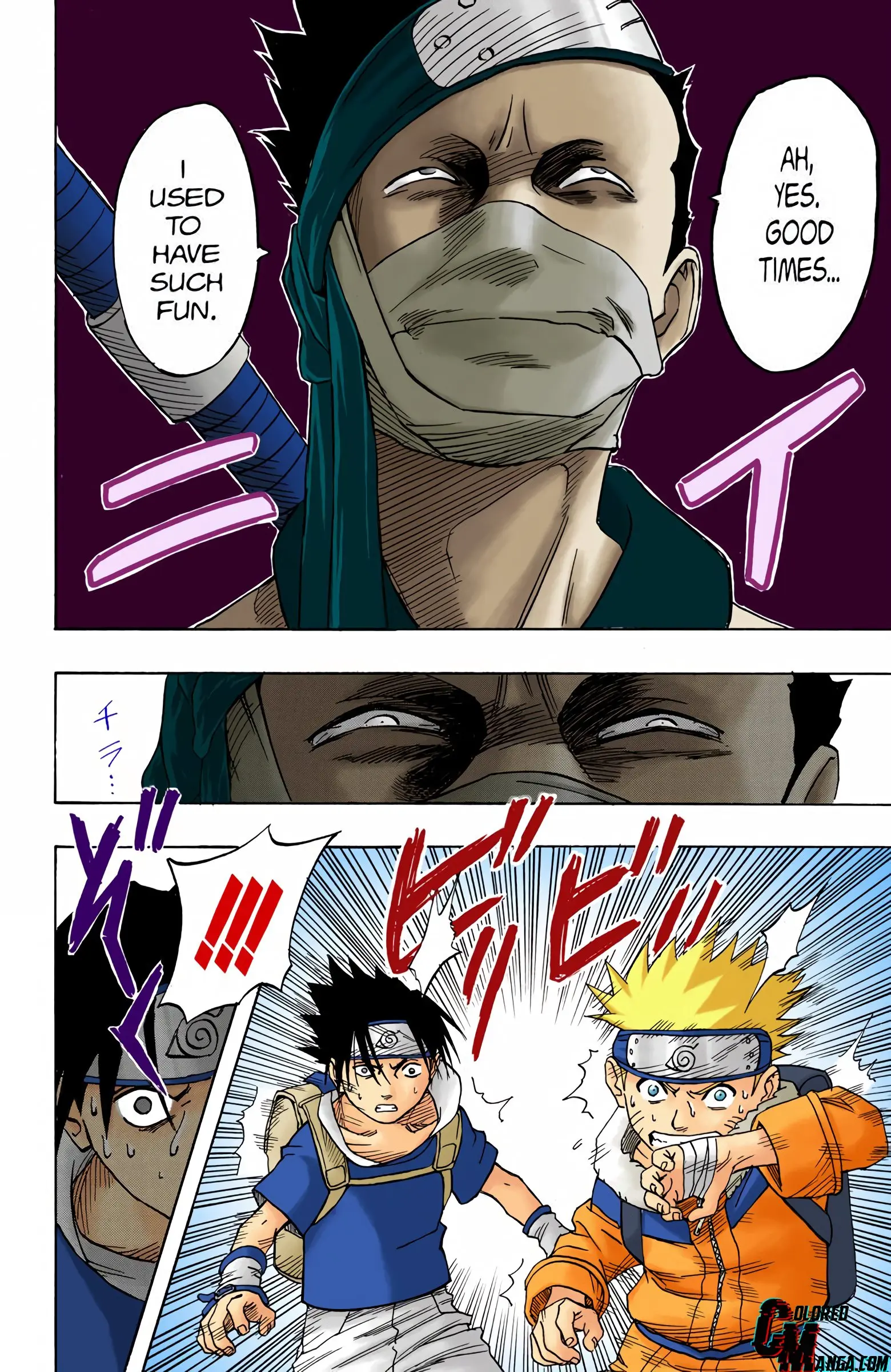 Naruto Colored Manga Online, chapter 14, page 8