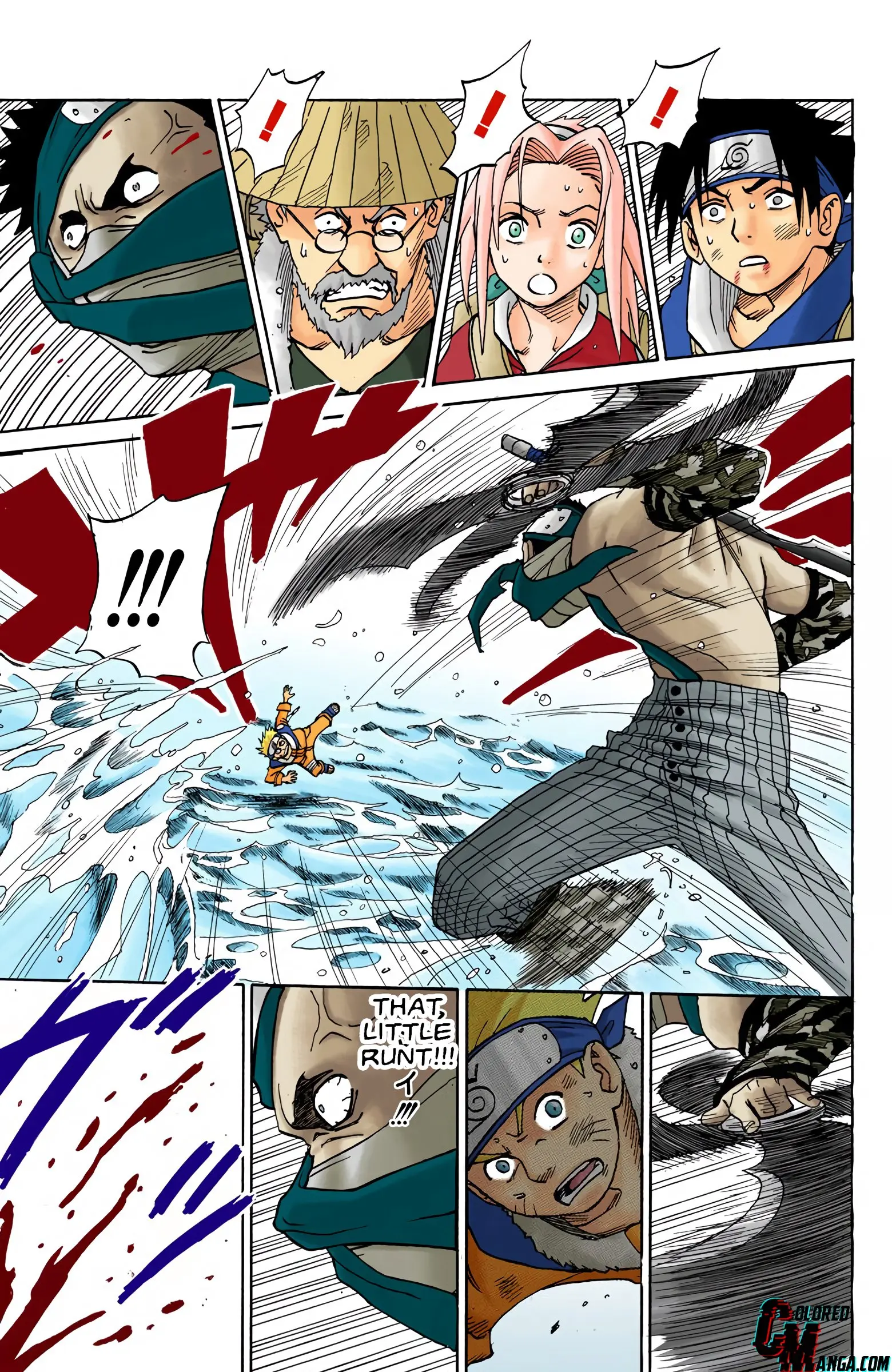 Naruto Colored Manga Online, chapter 15, page 4