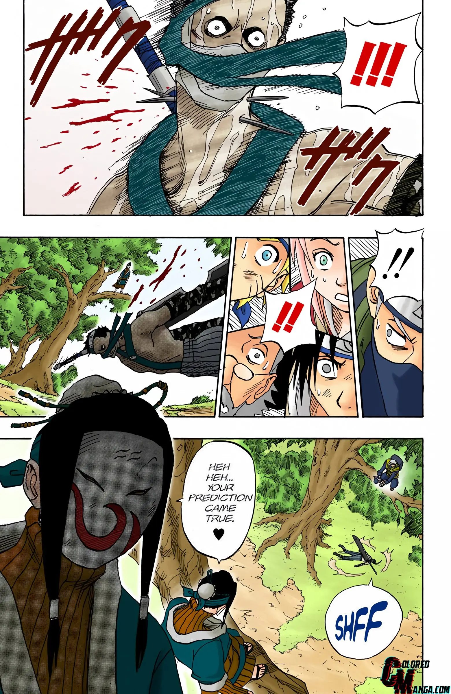 Naruto Colored Manga Online, chapter 15, page 17