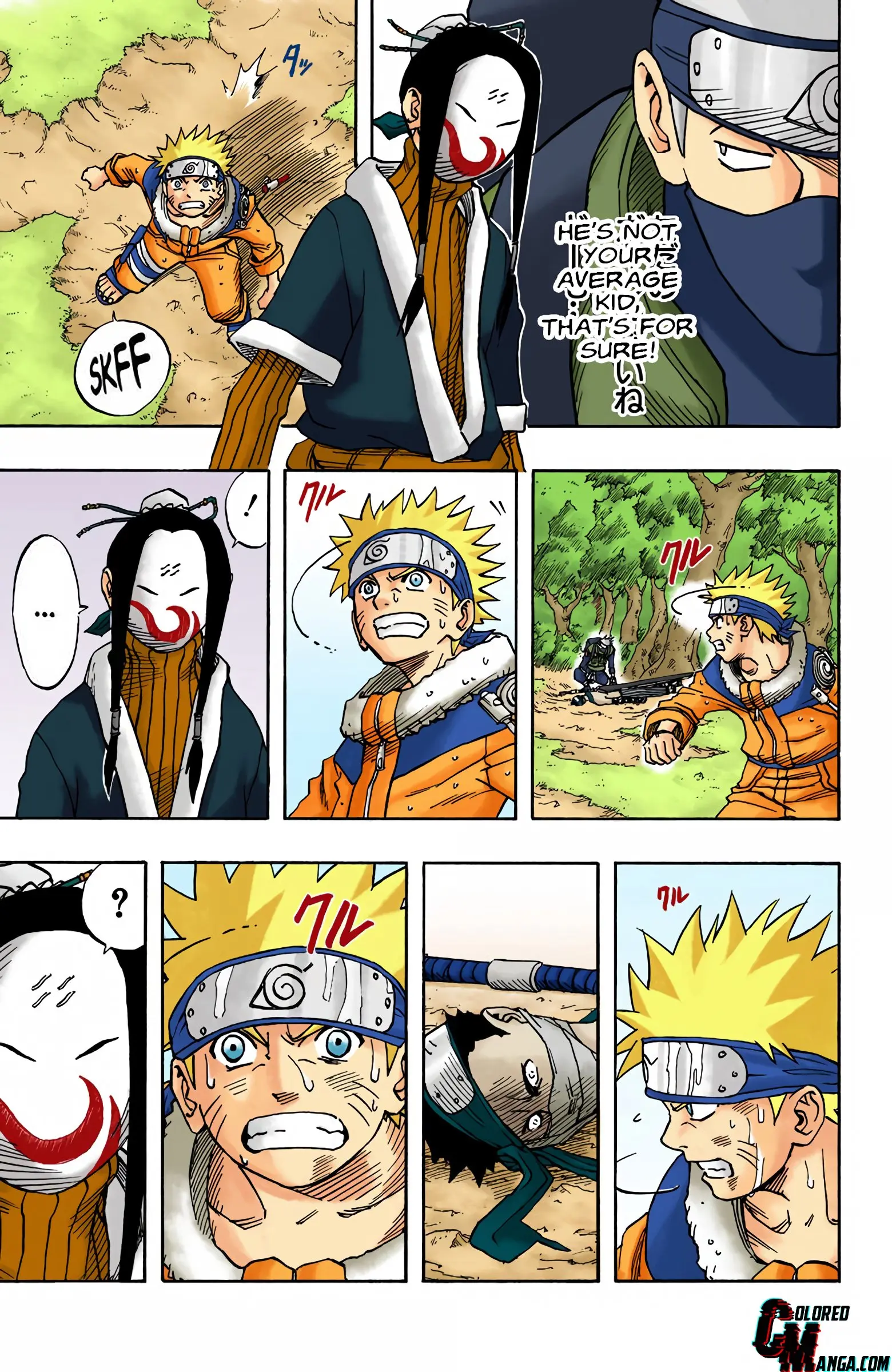 Naruto Colored Manga Online, chapter 16, page 5