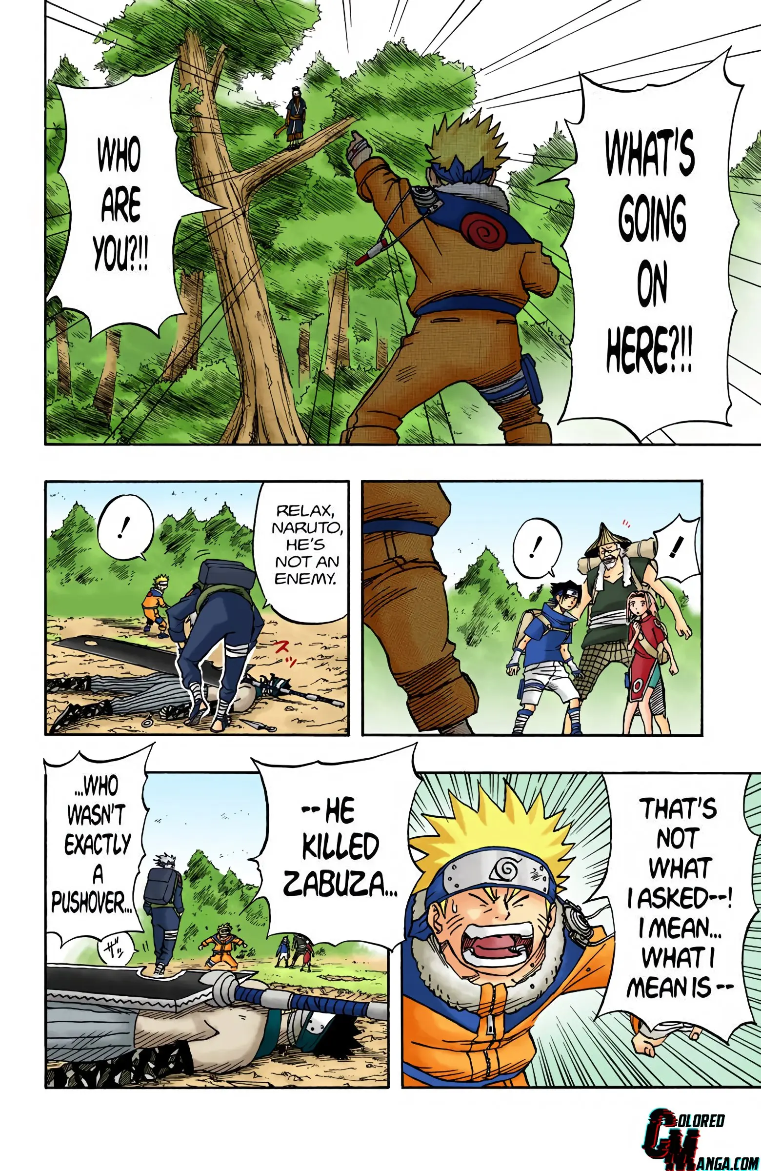 Naruto Colored Manga Online, chapter 16, page 6