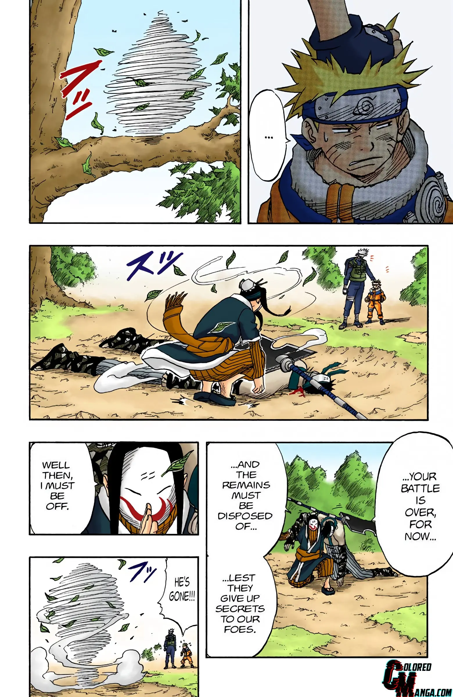 Naruto Colored Manga Online, chapter 16, page 8