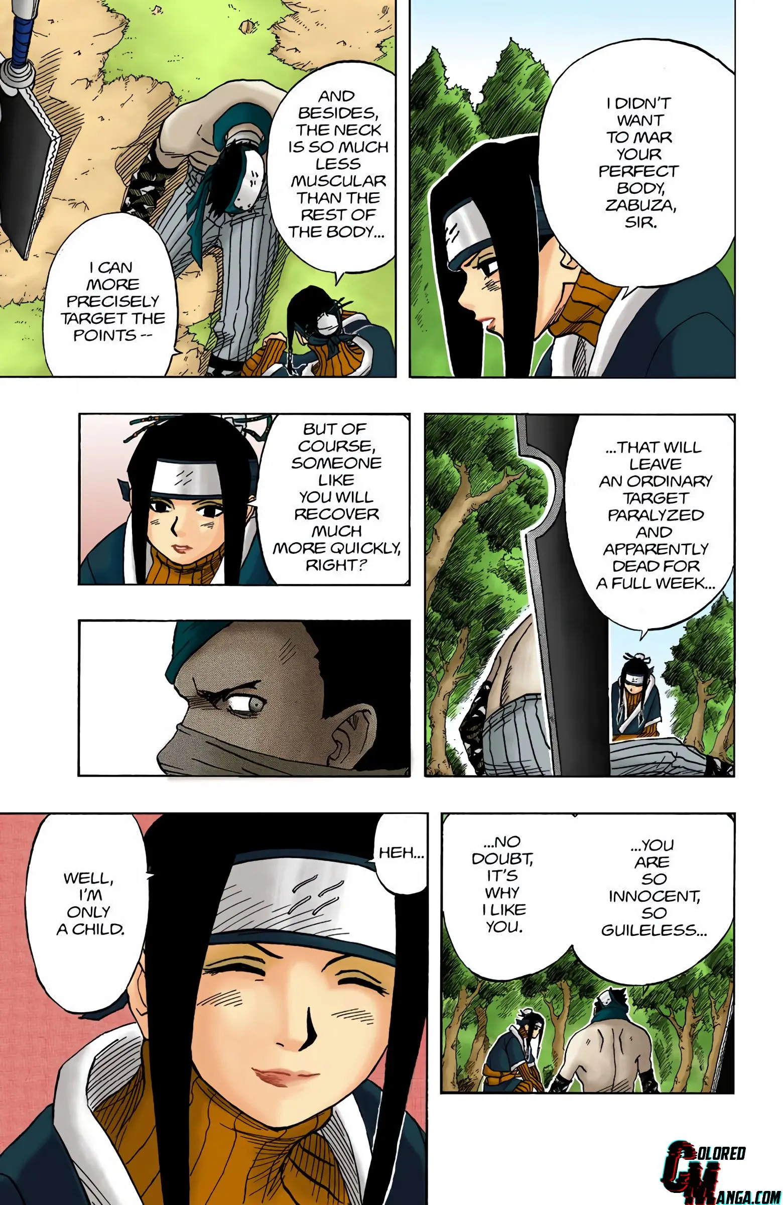 Naruto Colored Manga Online, chapter 16, page 17
