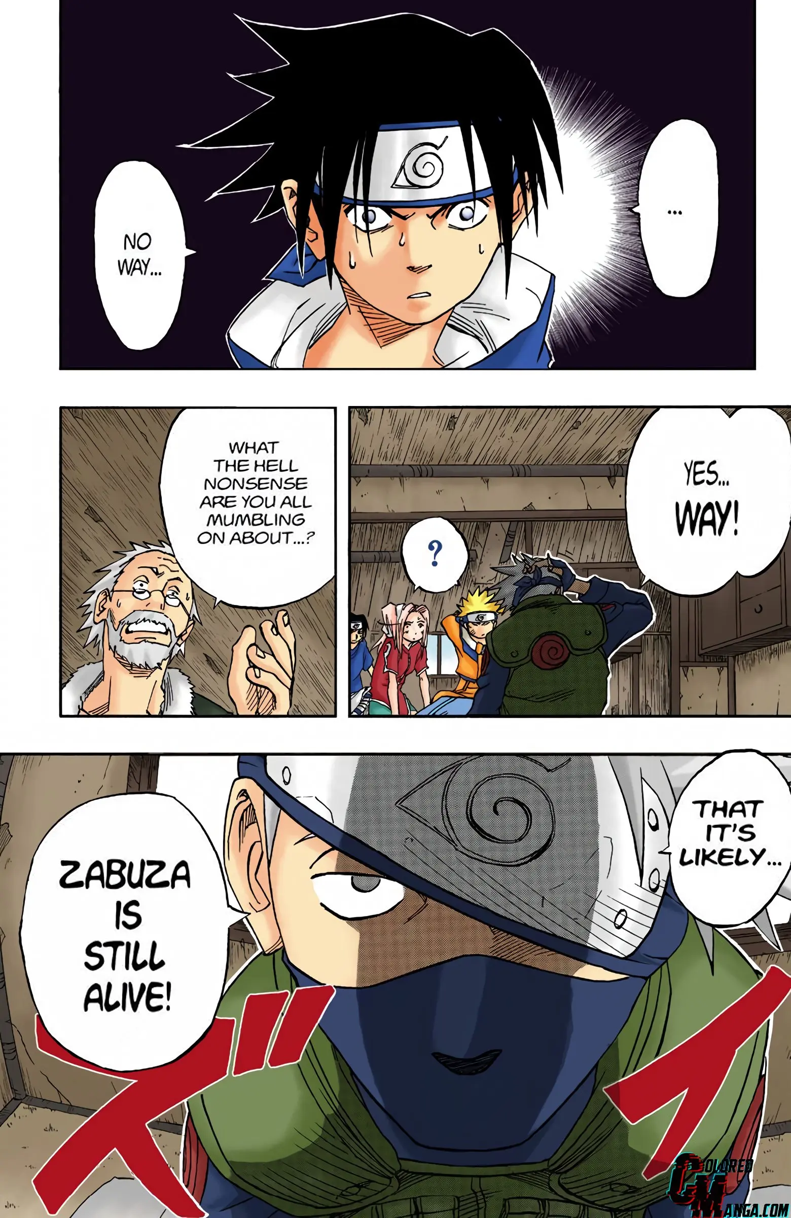 Naruto Colored Manga Online, chapter 17, page 4