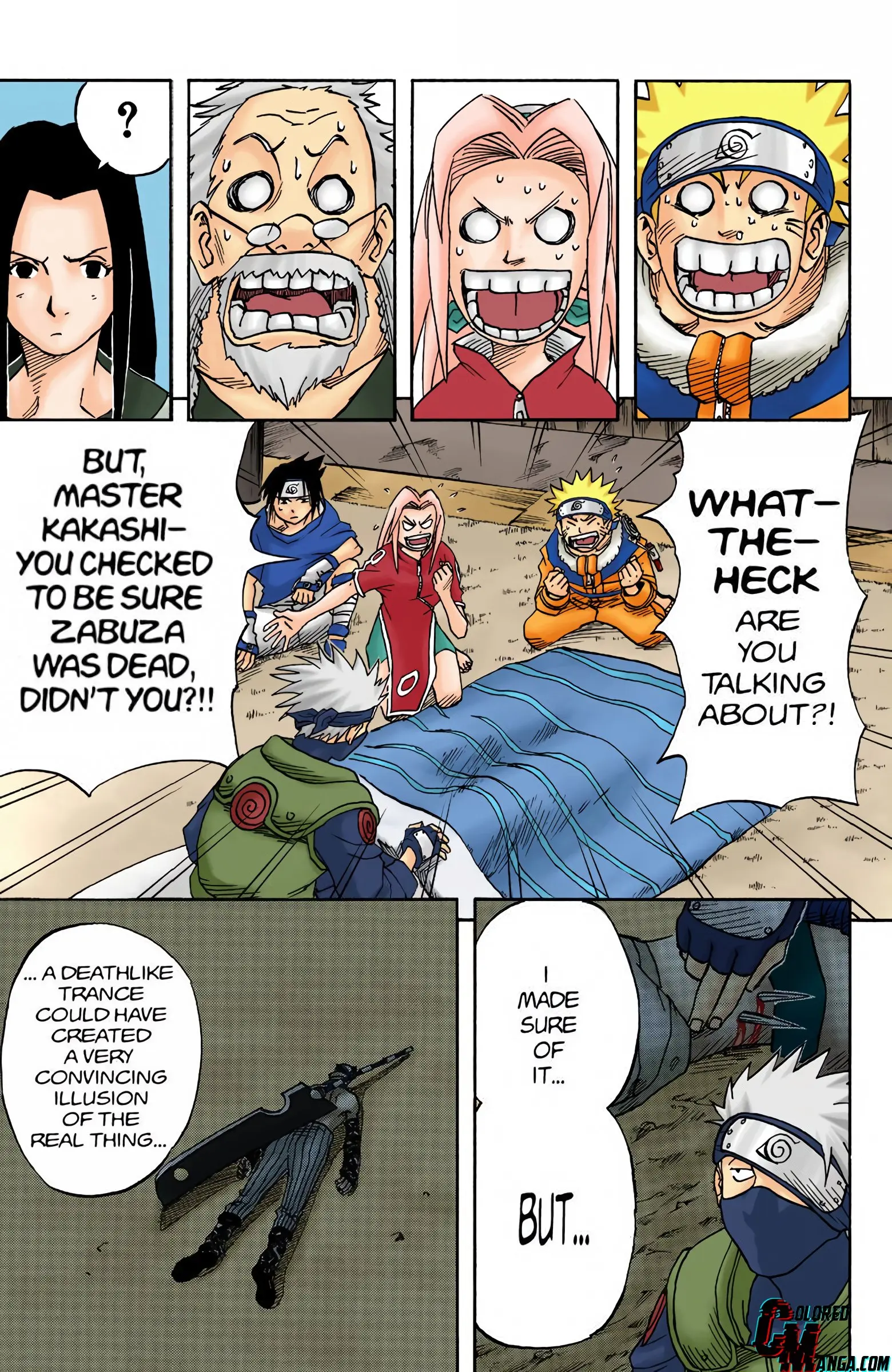 Naruto Colored Manga Online, chapter 17, page 5