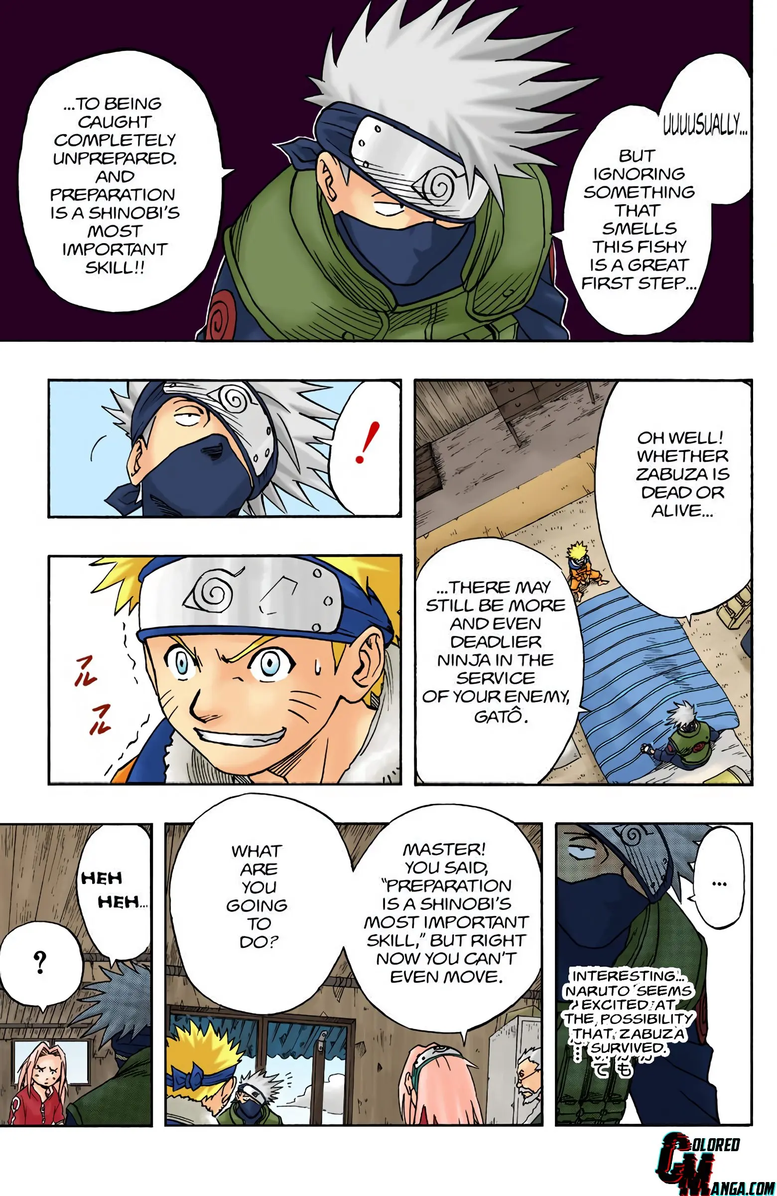 Naruto Colored Manga Online, chapter 17, page 7