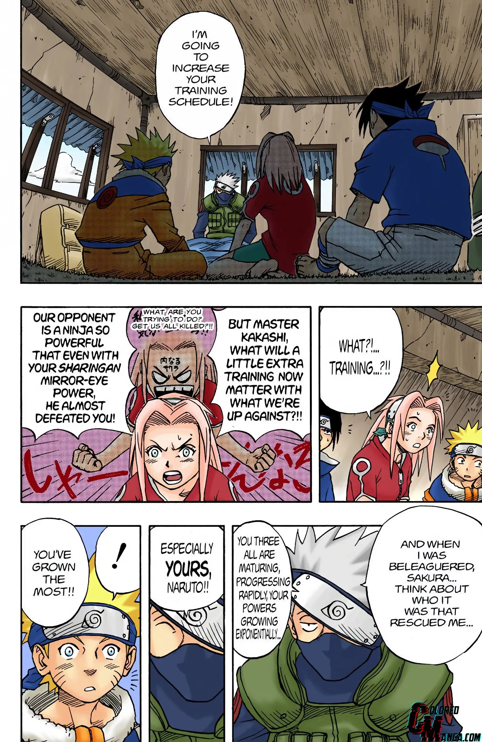 Naruto Colored Manga Online, chapter 17, page 8