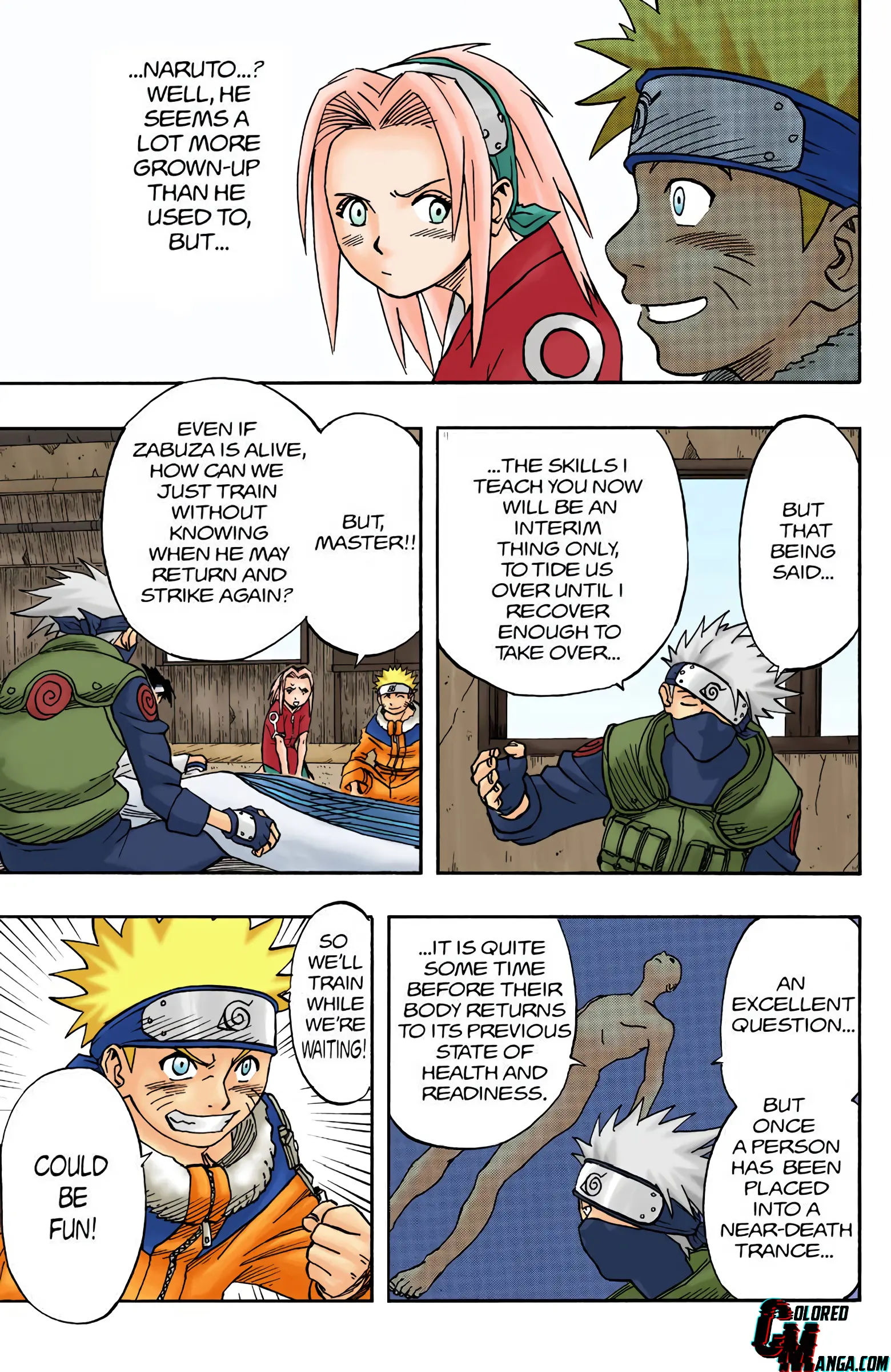 Naruto Colored Manga Online, chapter 17, page 9