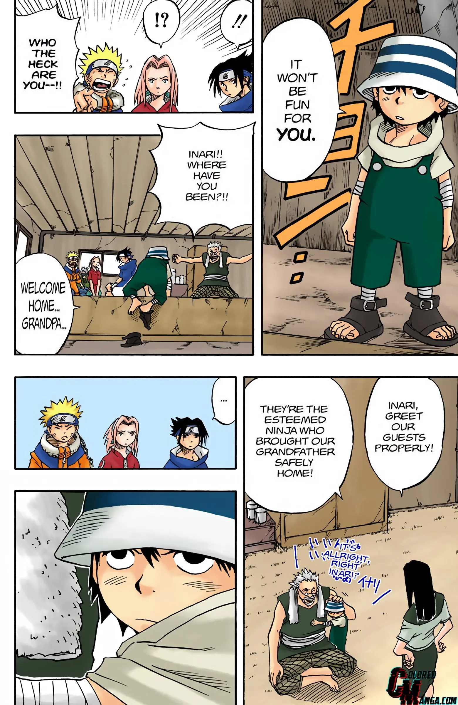Naruto Colored Manga Online, chapter 17, page 10