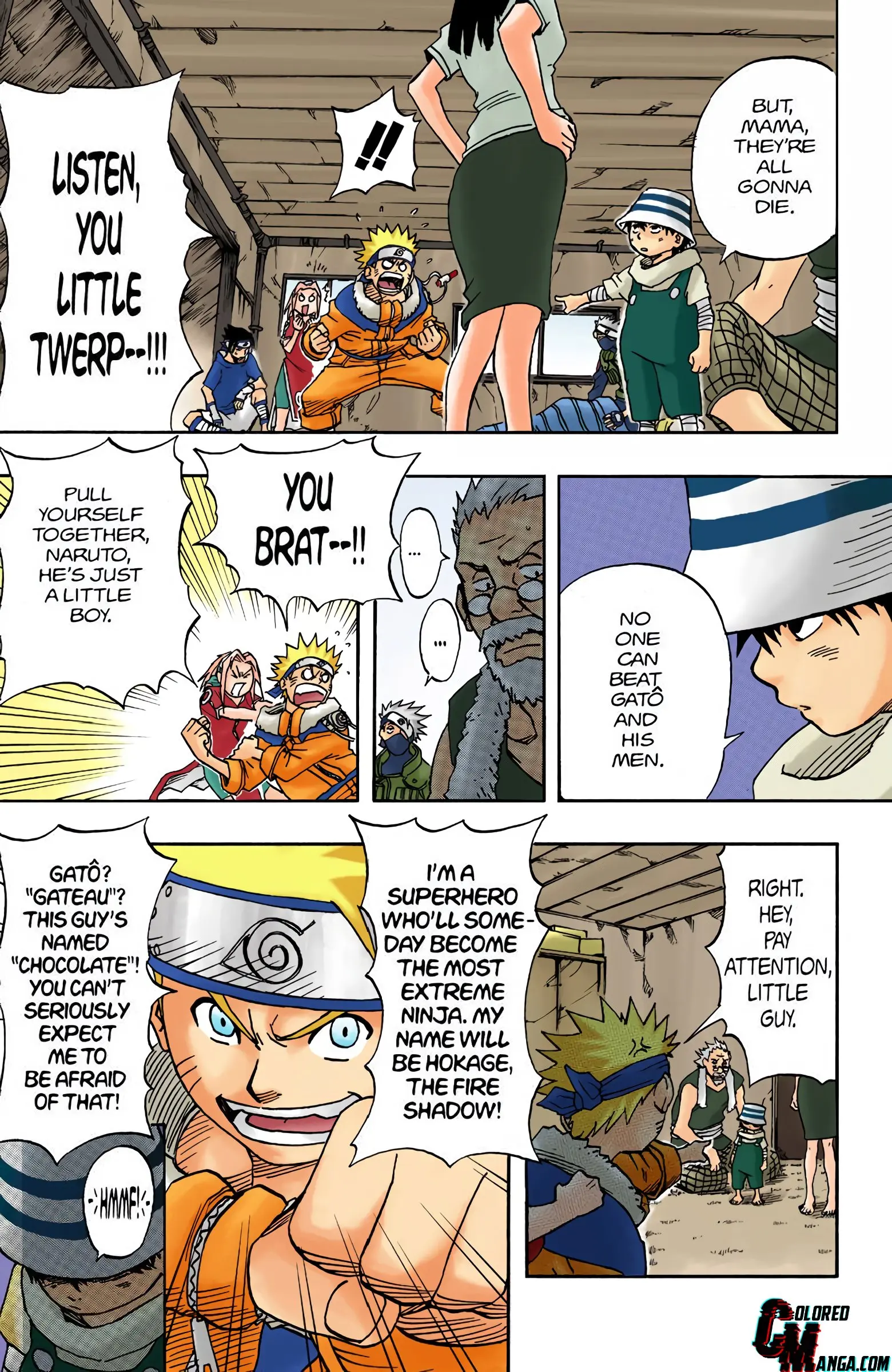 Naruto Colored Manga Online, chapter 17, page 11