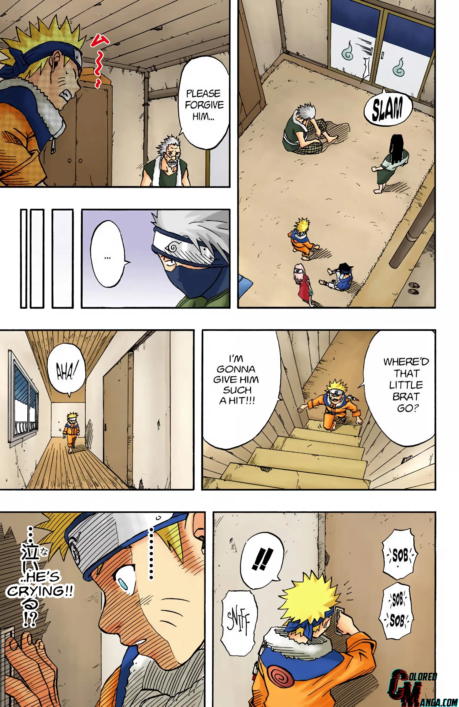 Naruto Colored Manga Online, chapter 17, page 13