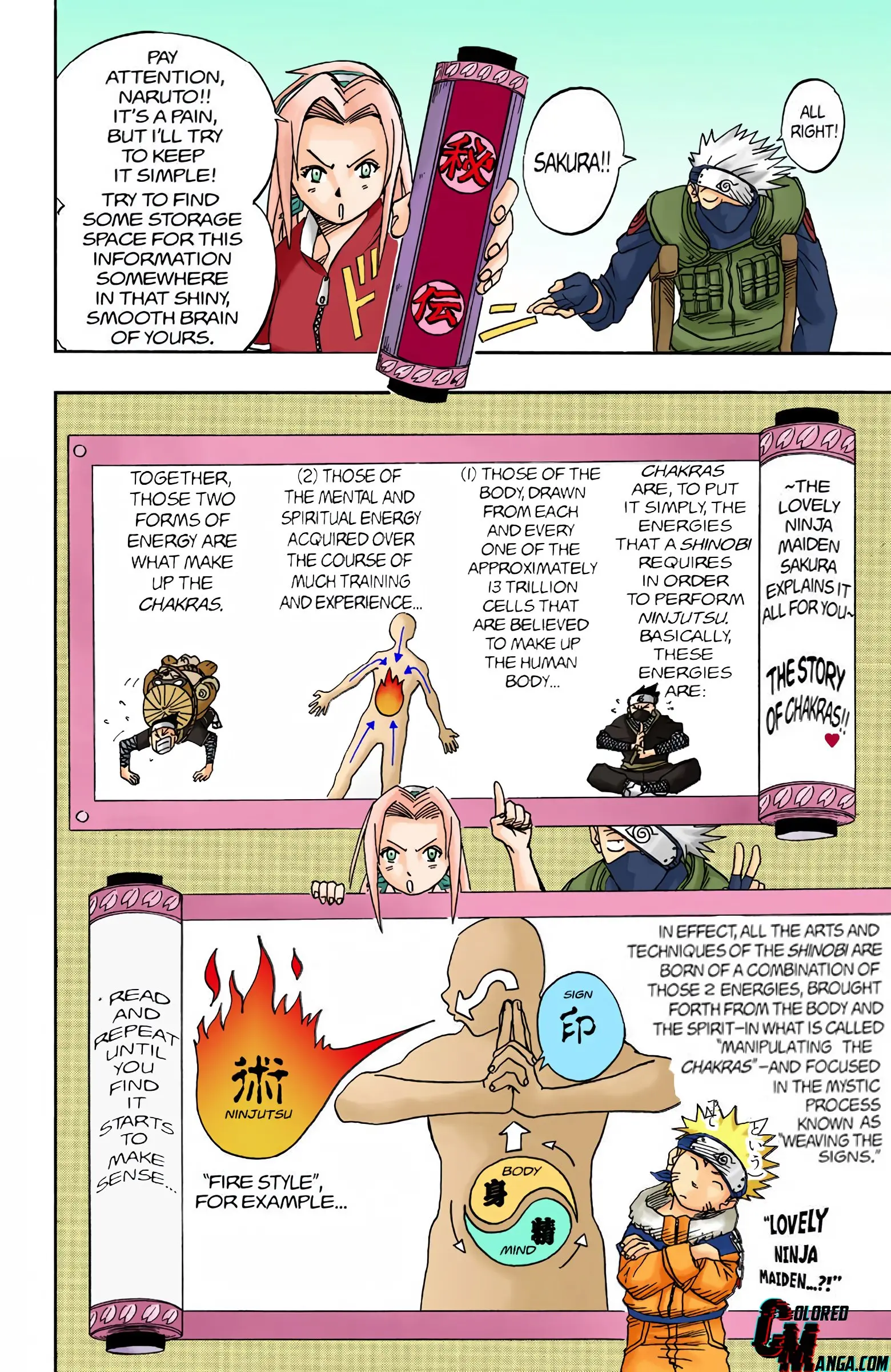 Naruto Colored Manga Online, chapter 17, page 16