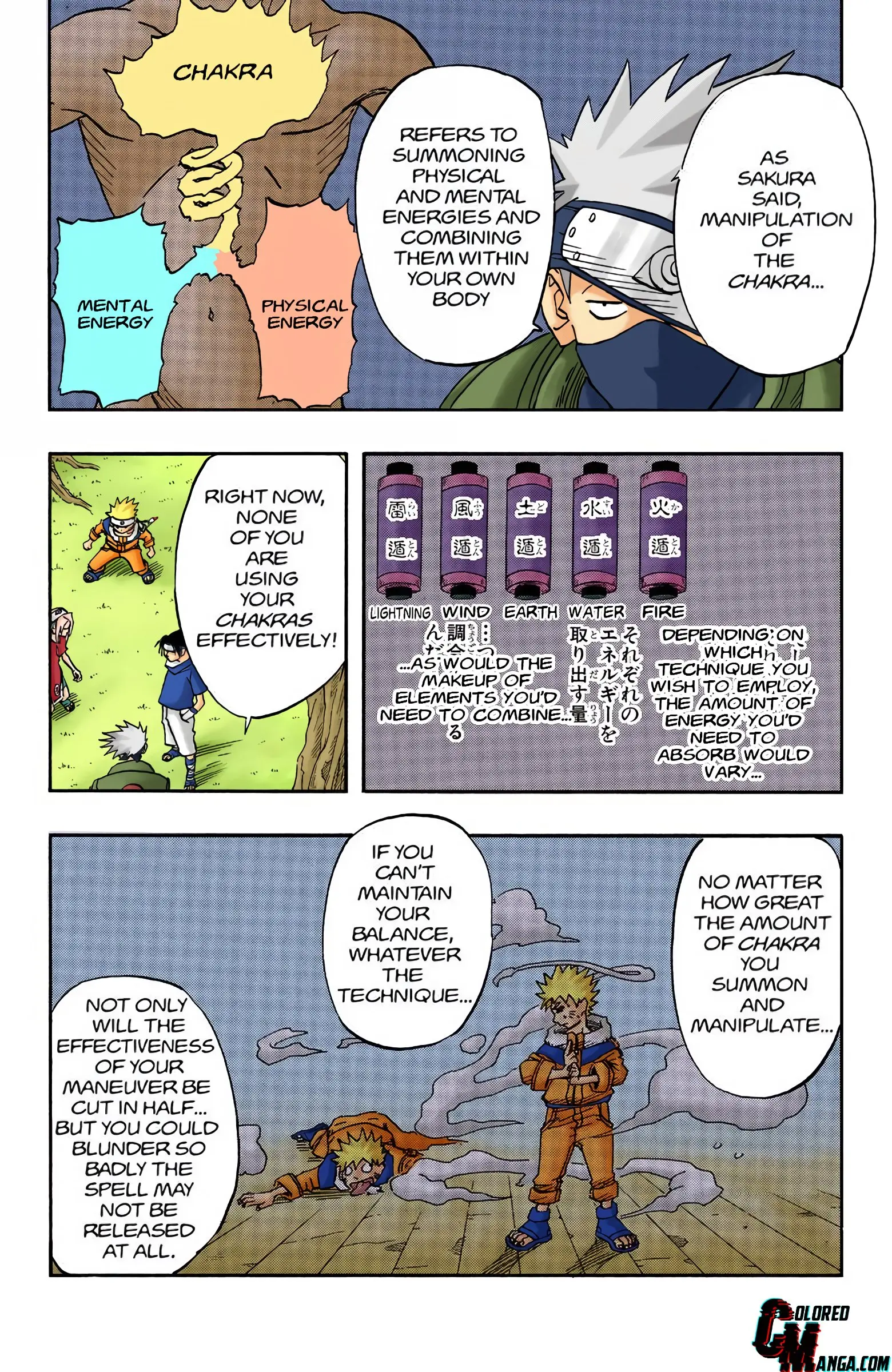 Naruto Colored Manga Online, chapter 17, page 18