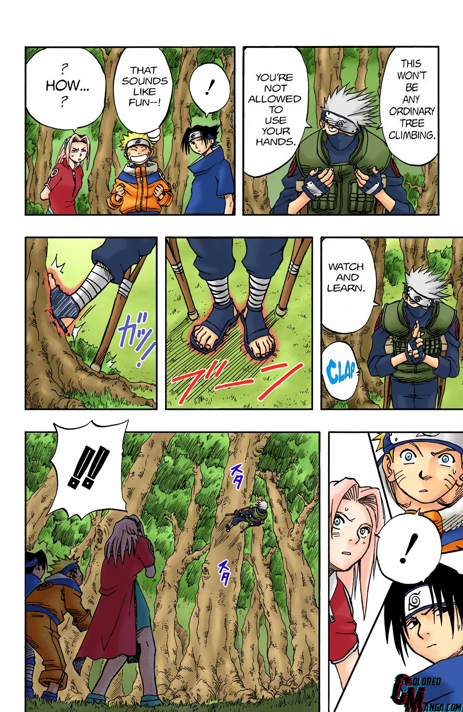 Naruto Colored Manga Online, chapter 18, page 8